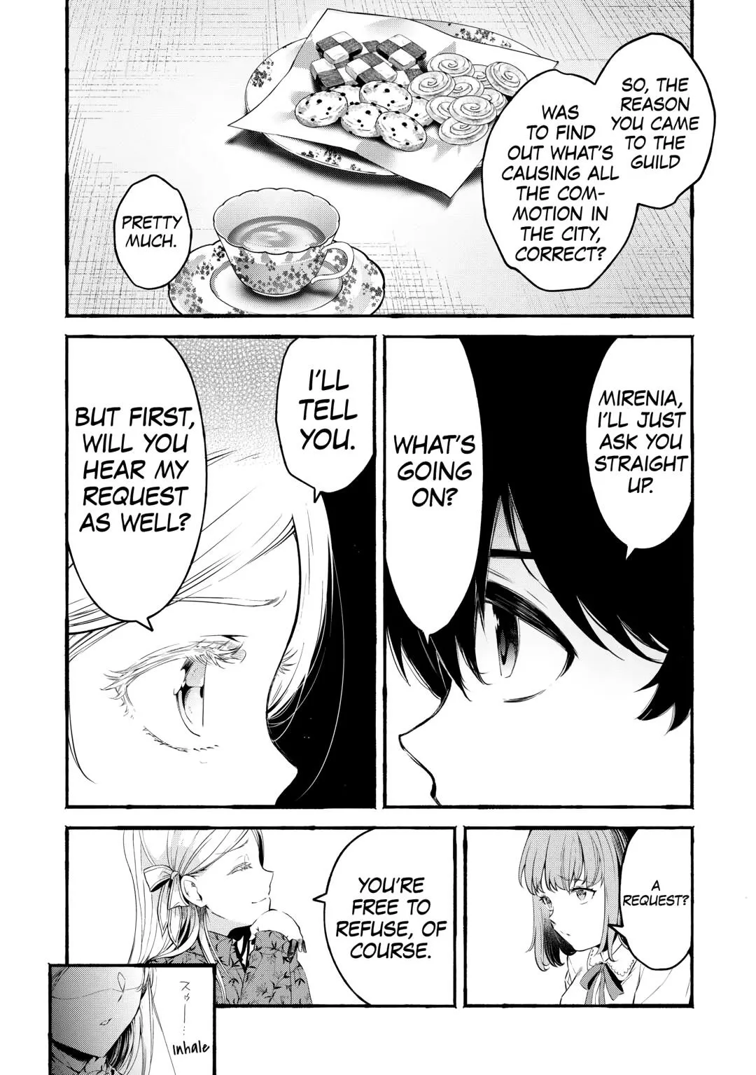 Ochikobore “1” Mahou Tsukai wa, Kyou mo Muishiki ni Cheat wo Tsukau Chapter 40 page 4 - 