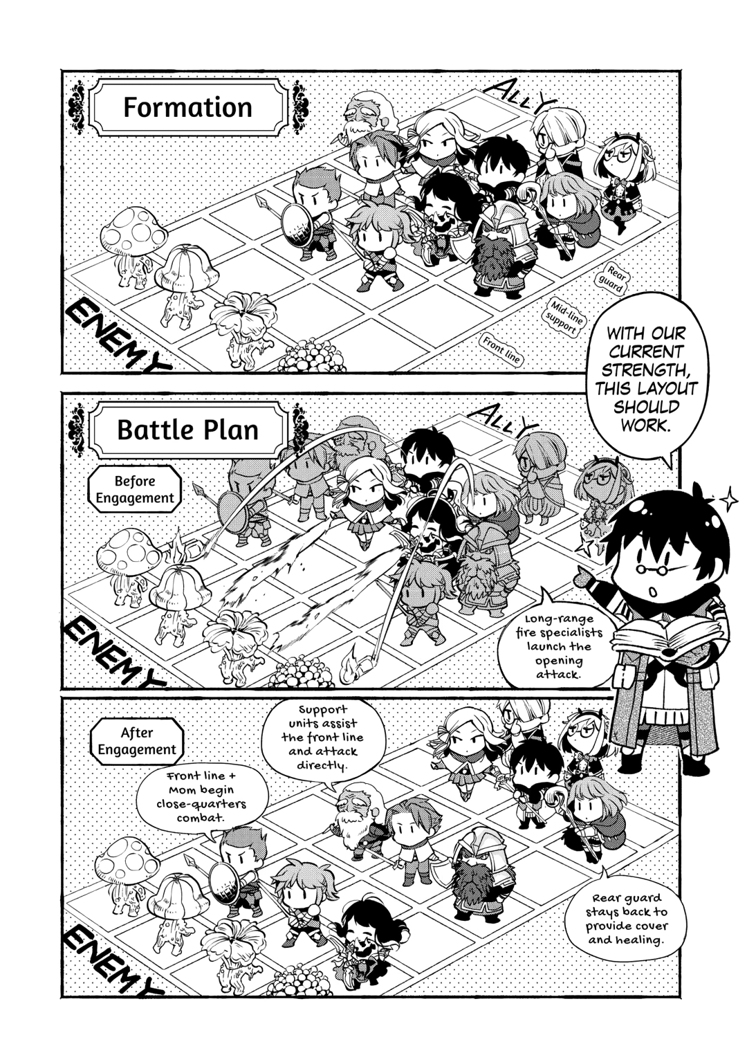 Ochikobore “1” Mahou Tsukai wa, Kyou mo Muishiki ni Cheat wo Tsukau Chapter 42 page 11 - 
