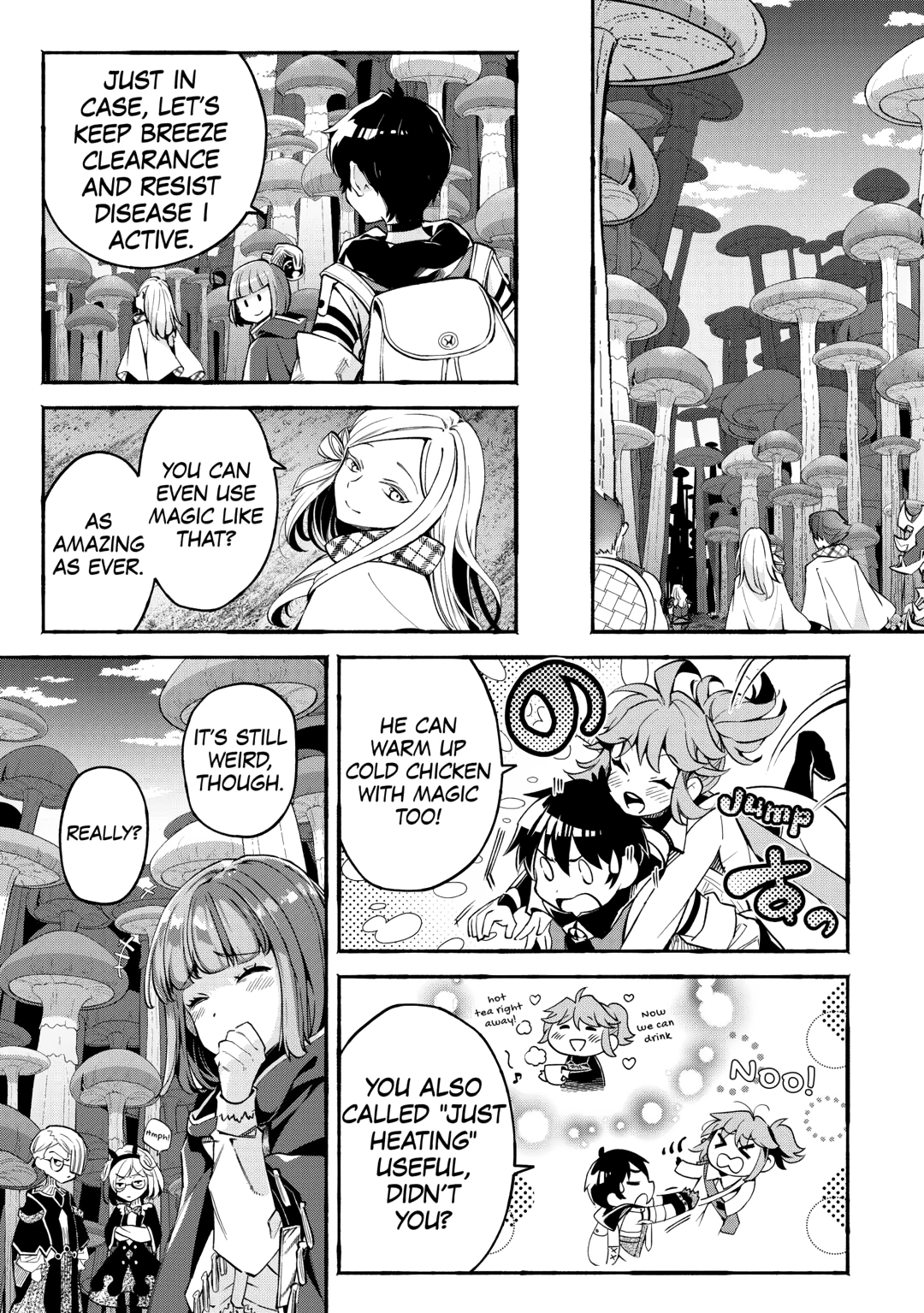 Ochikobore “1” Mahou Tsukai wa, Kyou mo Muishiki ni Cheat wo Tsukau Chapter 42 page 9 - 