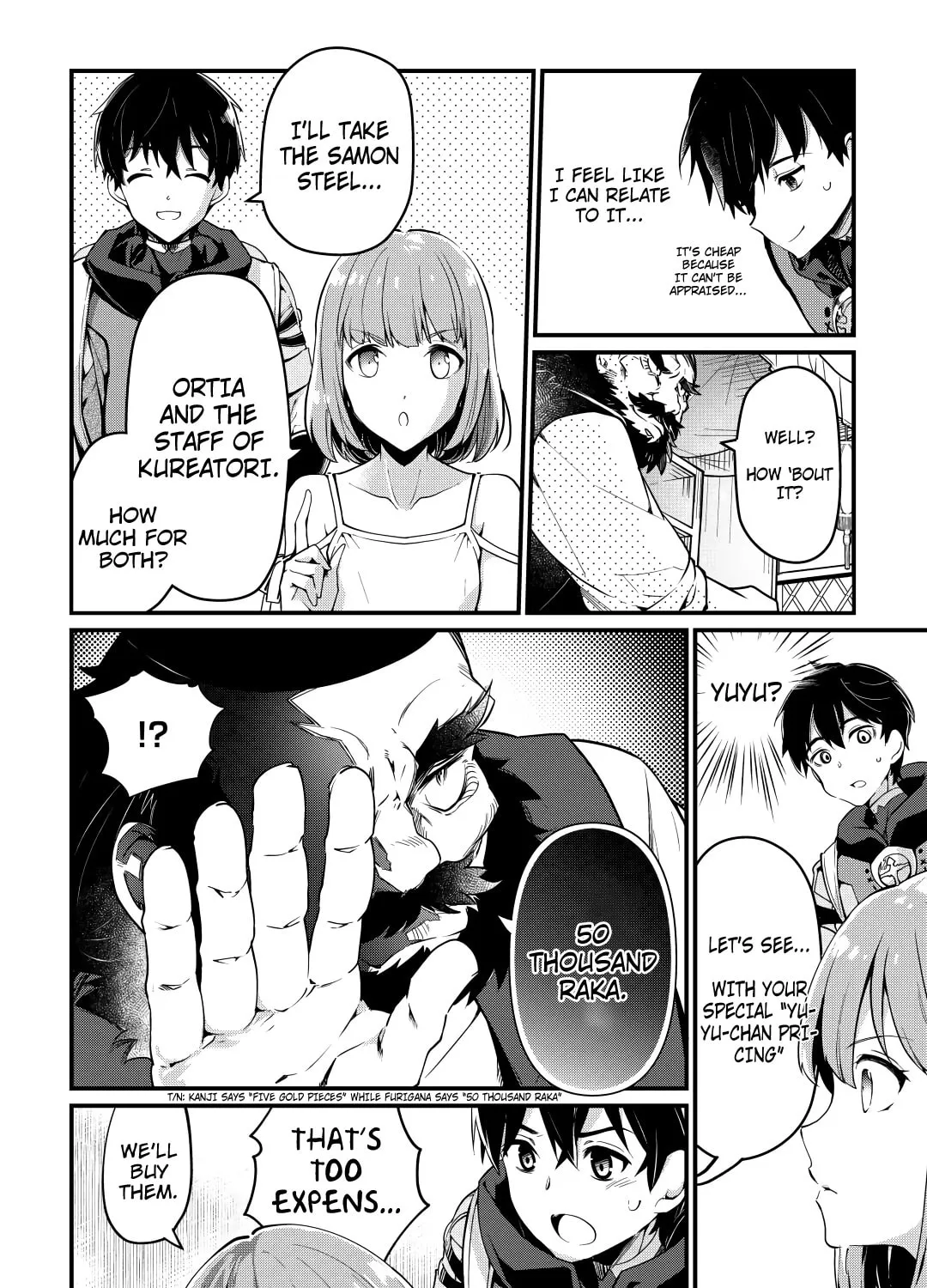 Ochikobore “1” Mahou Tsukai wa, Kyou mo Muishiki ni Cheat wo Tsukau Chapter 5 page 12 - 