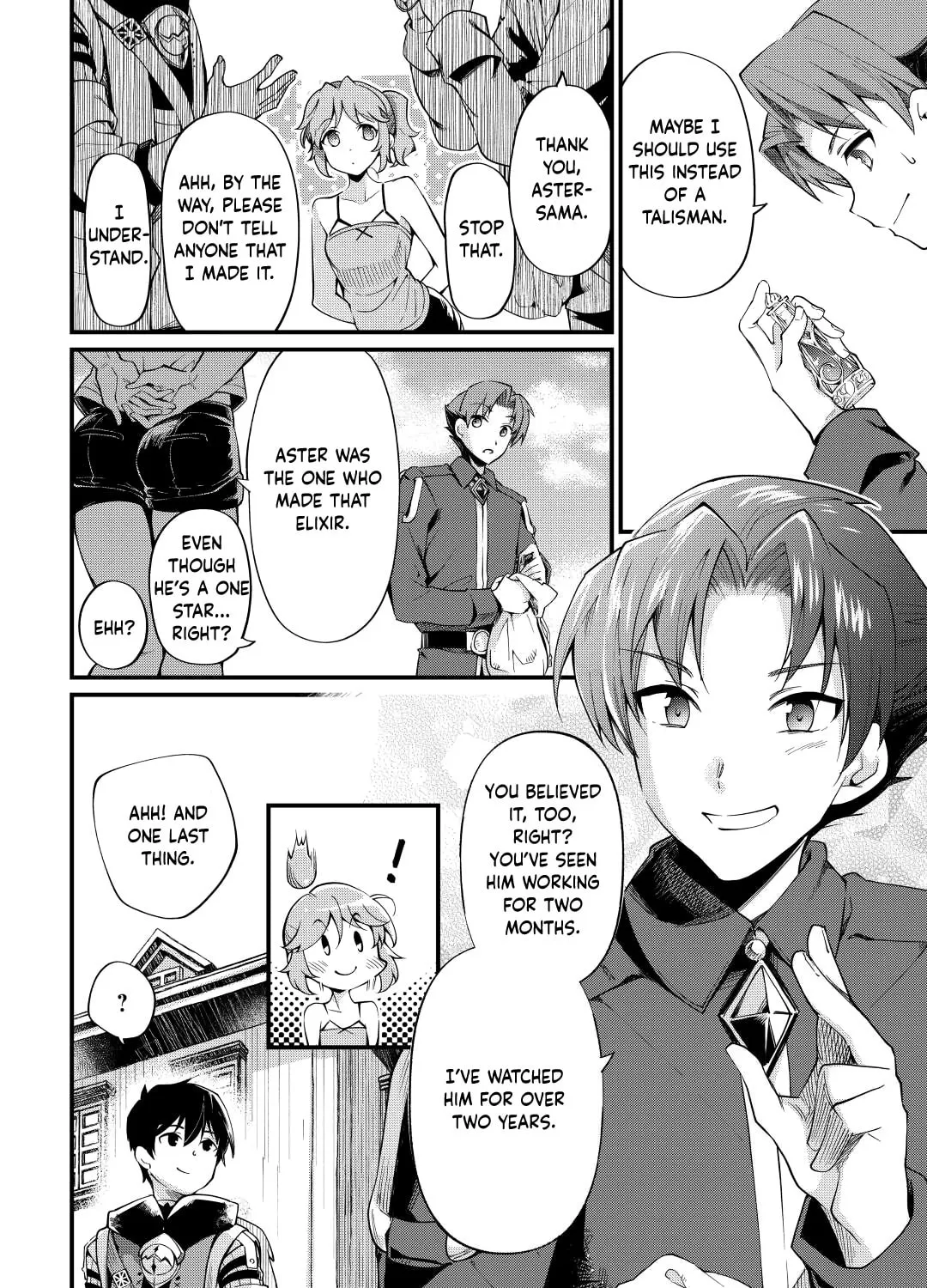 Ochikobore “1” Mahou Tsukai wa, Kyou mo Muishiki ni Cheat wo Tsukau Chapter 8 page 36 - 