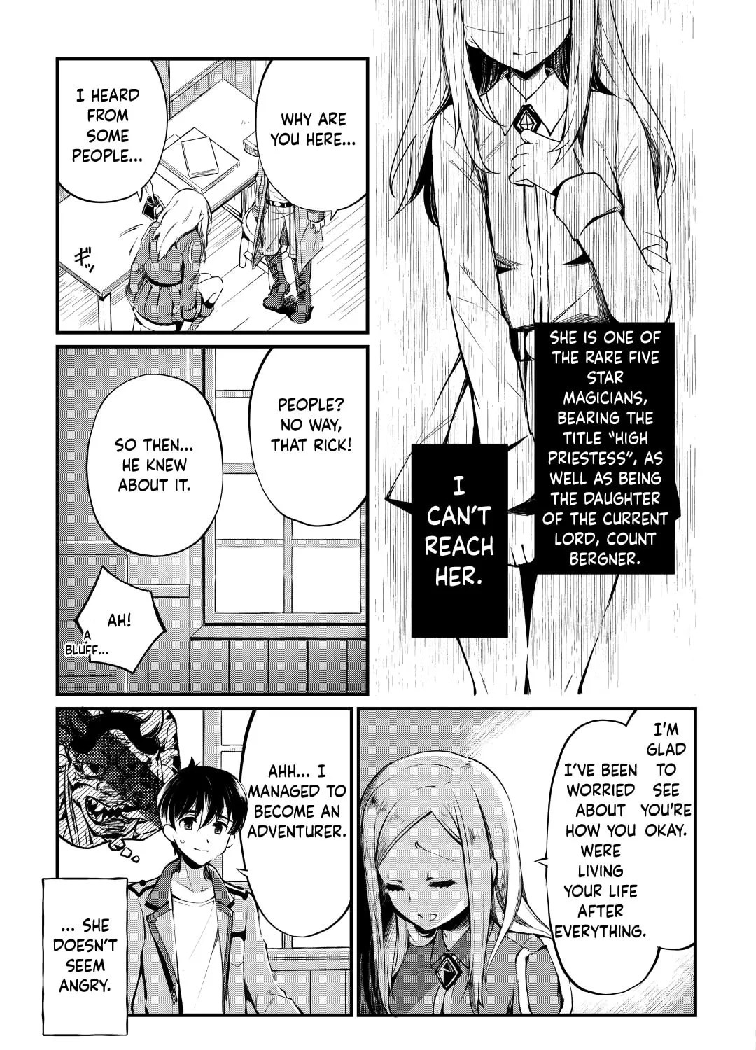 Ochikobore “1” Mahou Tsukai wa, Kyou mo Muishiki ni Cheat wo Tsukau Chapter 9 page 6 - 