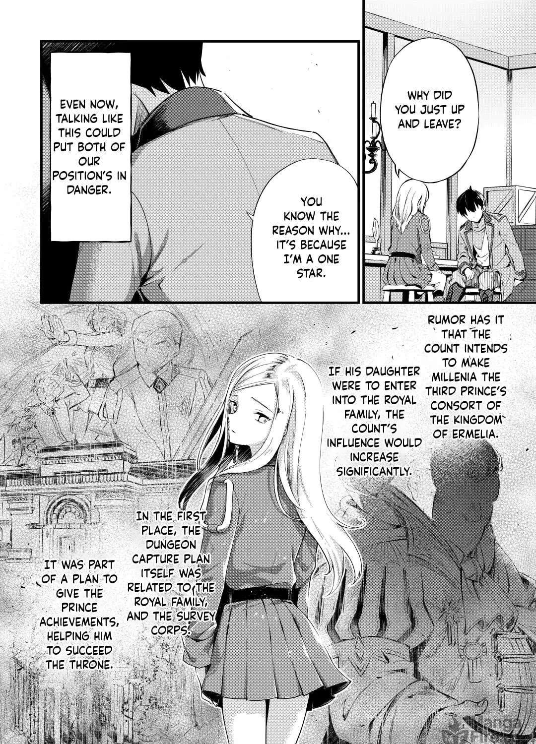 Ochikobore “1” Mahou Tsukai wa, Kyou mo Muishiki ni Cheat wo Tsukau Chapter 9 page 8 - 