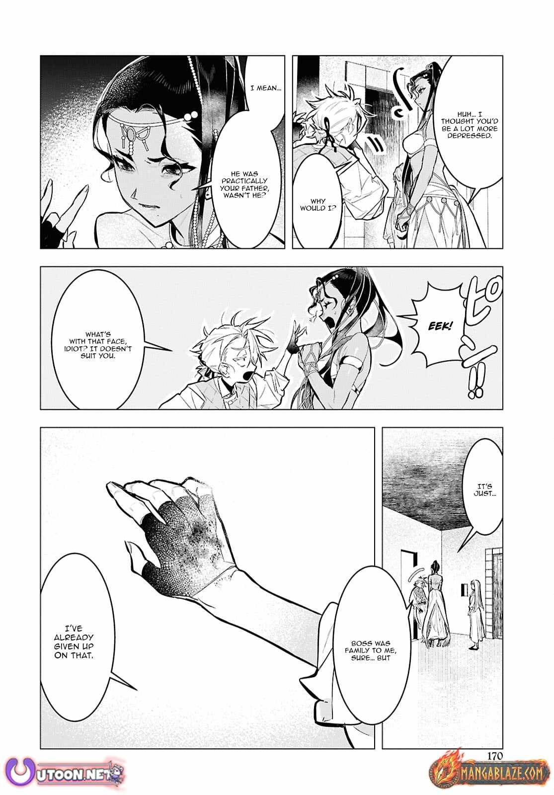 Ochikobore Eji Minarai no Shounen. (Jitsu wa) Saikyou Saiaku no Asashin. Chapter 12 page 35 - 