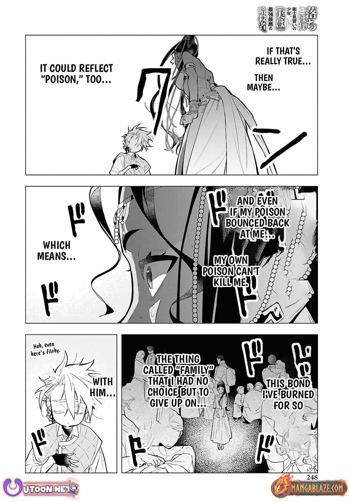 Ochikobore Eji Minarai no Shounen. (Jitsu wa) Saikyou Saiaku no Asashin. Chapter 13 page 5 - 