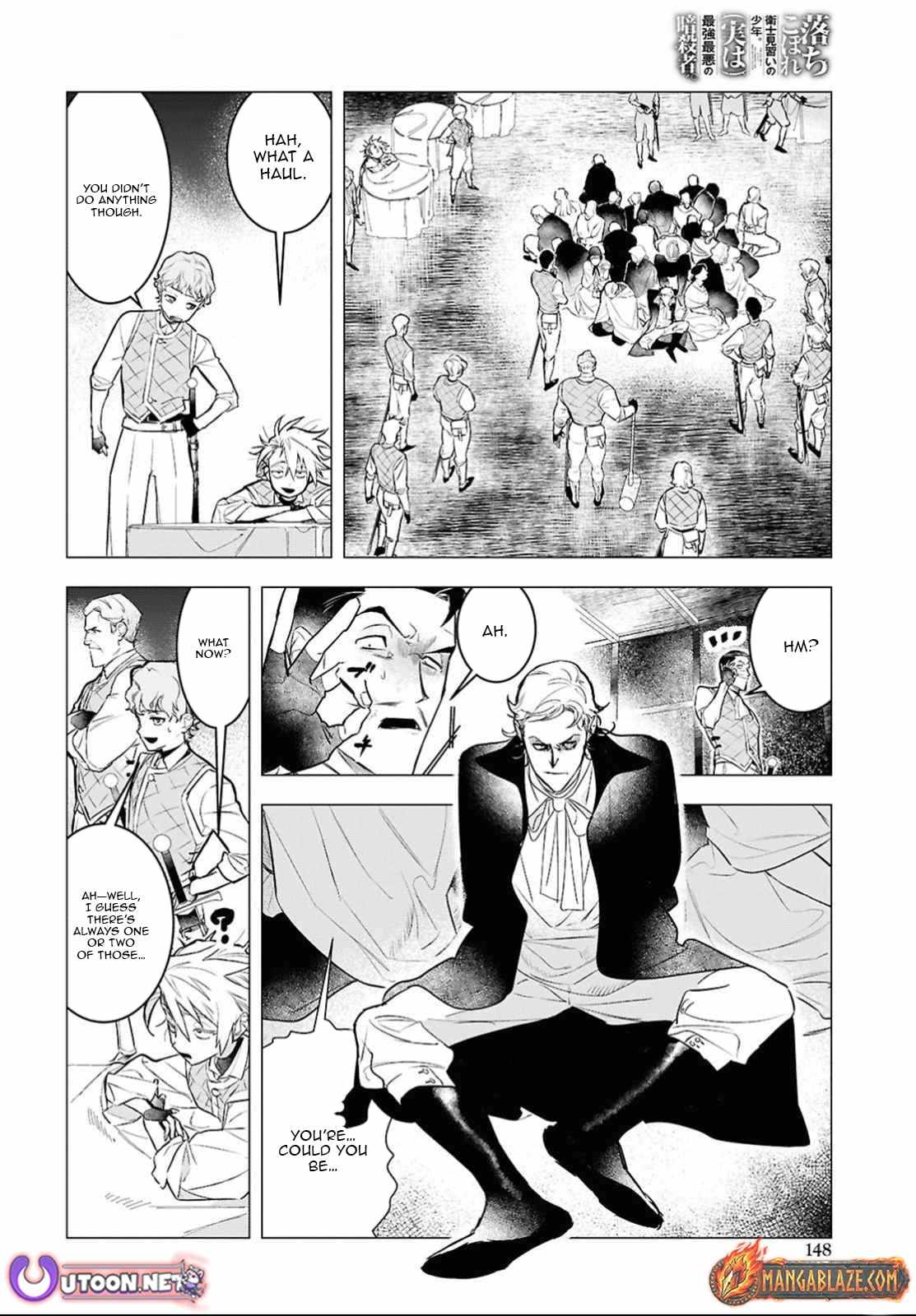 Ochikobore Eji Minarai no Shounen. (Jitsu wa) Saikyou Saiaku no Asashin. Chapter 14 page 9 - 