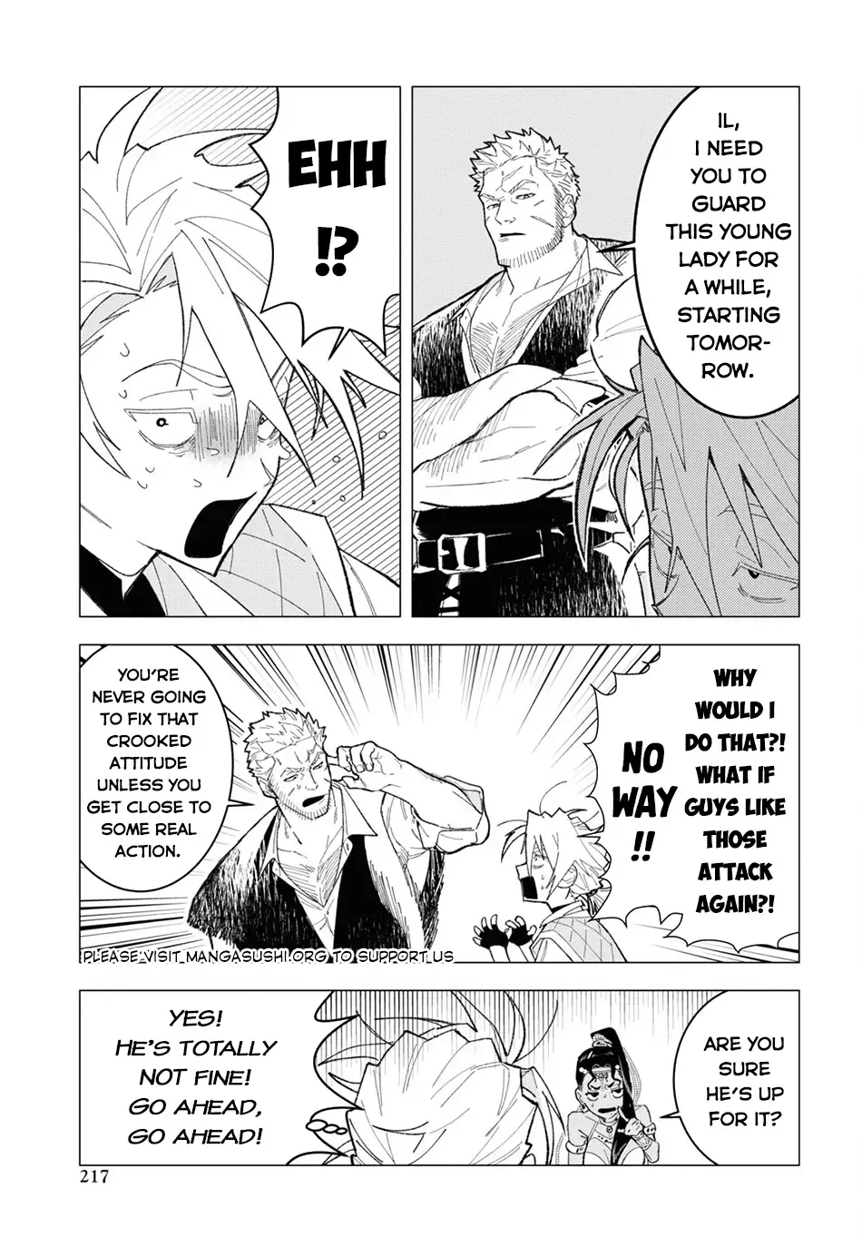 Ochikobore Eji Minarai no Shounen. (Jitsu wa) Saikyou Saiaku no Asashin. Chapter 3 page 33 - 