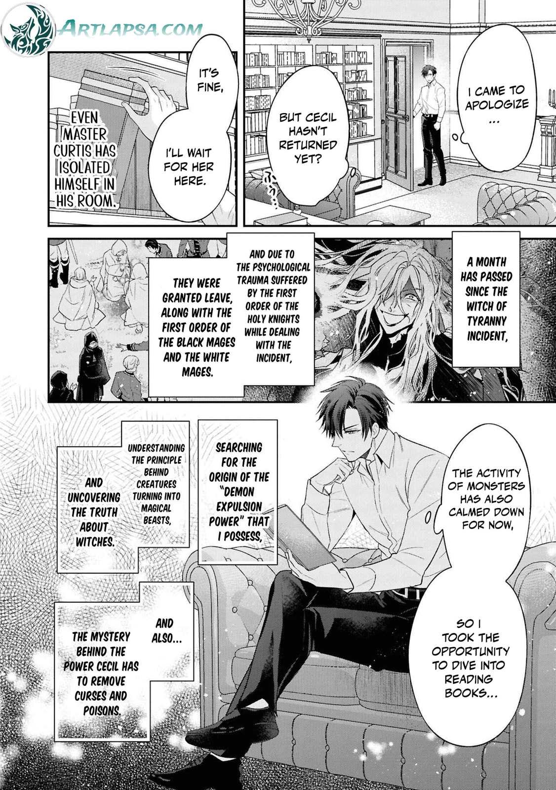 Ochikobore Shiro Madoushi Cecil wa Taishougai no Hazu deshita Chapter 15 page 3 - 