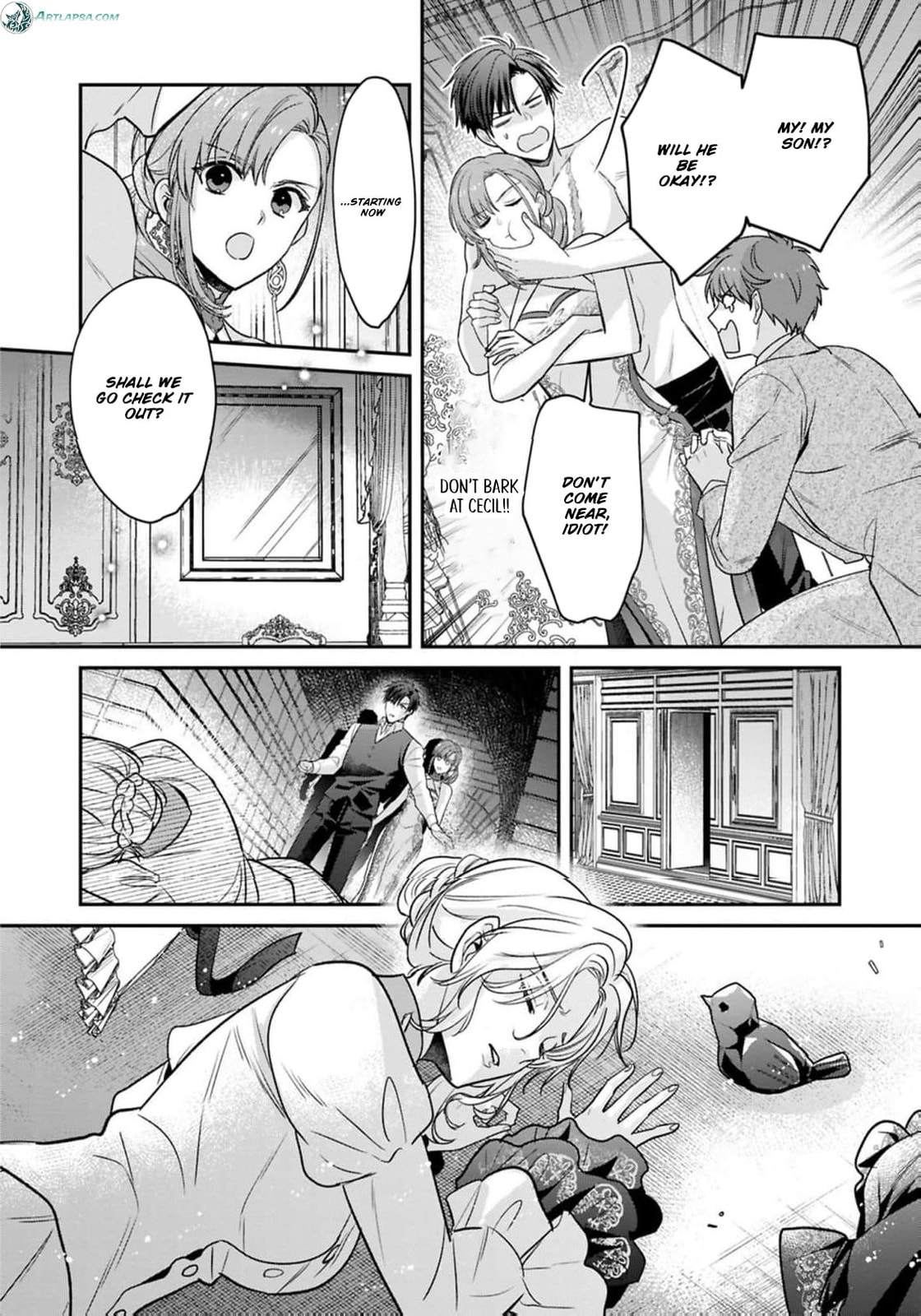 Ochikobore Shiro Madoushi Cecil wa Taishougai no Hazu deshita Chapter 23 page 10 - 