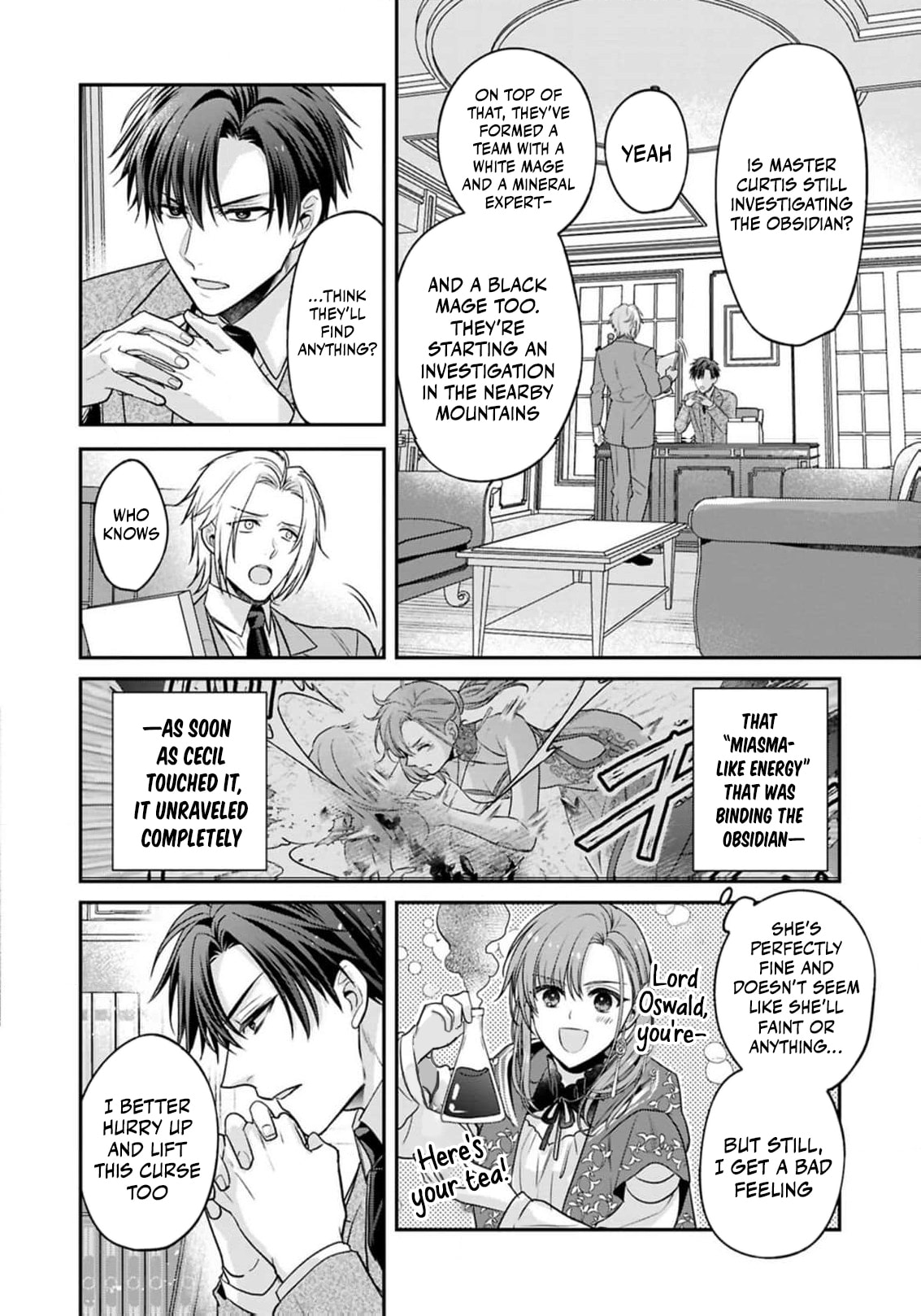 Ochikobore Shiro Madoushi Cecil wa Taishougai no Hazu deshita Chapter 24 page 5 - 
