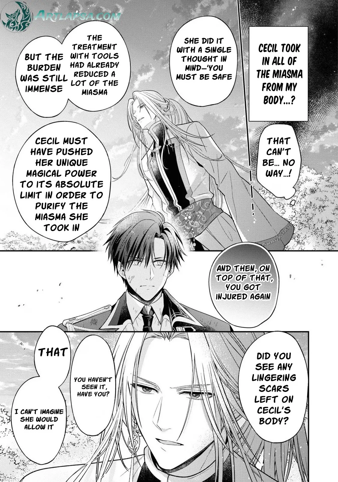 Ochikobore Shiro Madoushi Cecile wa Taishougai no Hazu deshita Chapter 13 page 6 - 