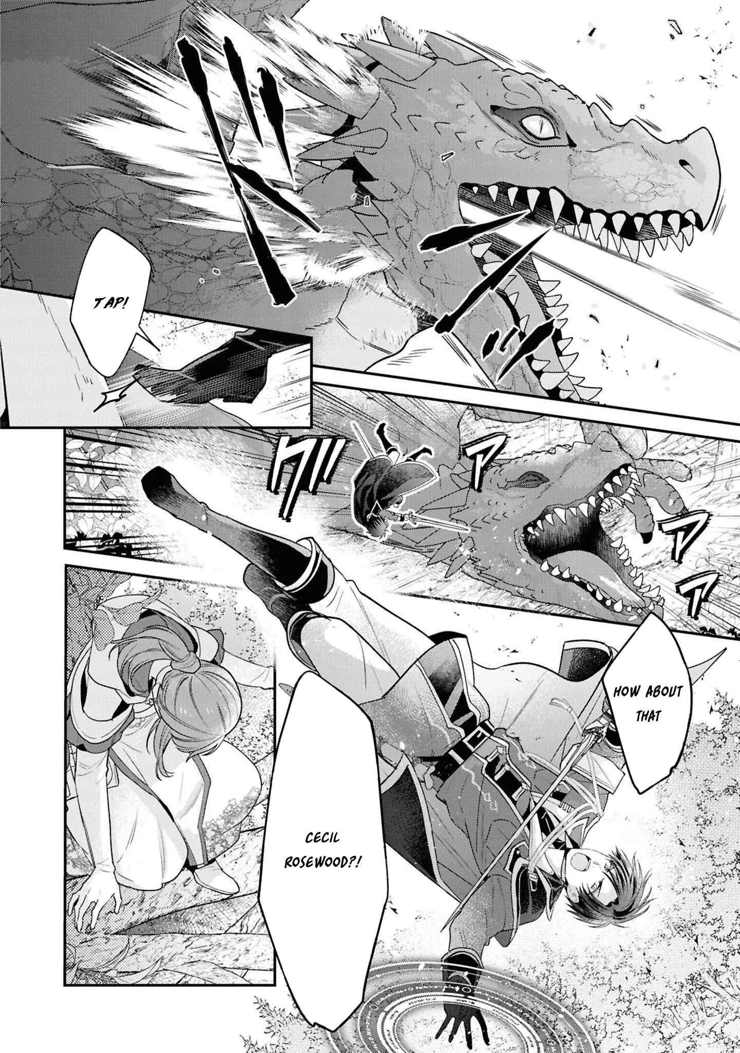 Ochikobore Shiro Madoushi Cecile wa Taishougai no Hazu deshita Chapter 14 page 24 - 