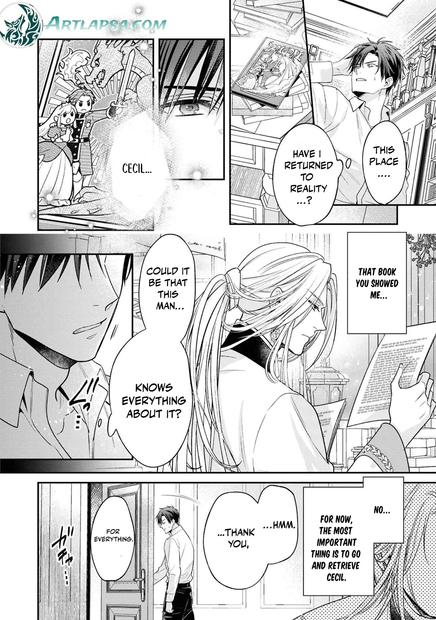 Ochikobore Shiro Madoushi Cecile wa Taishougai no Hazu deshita Chapter 15 page 17 - 