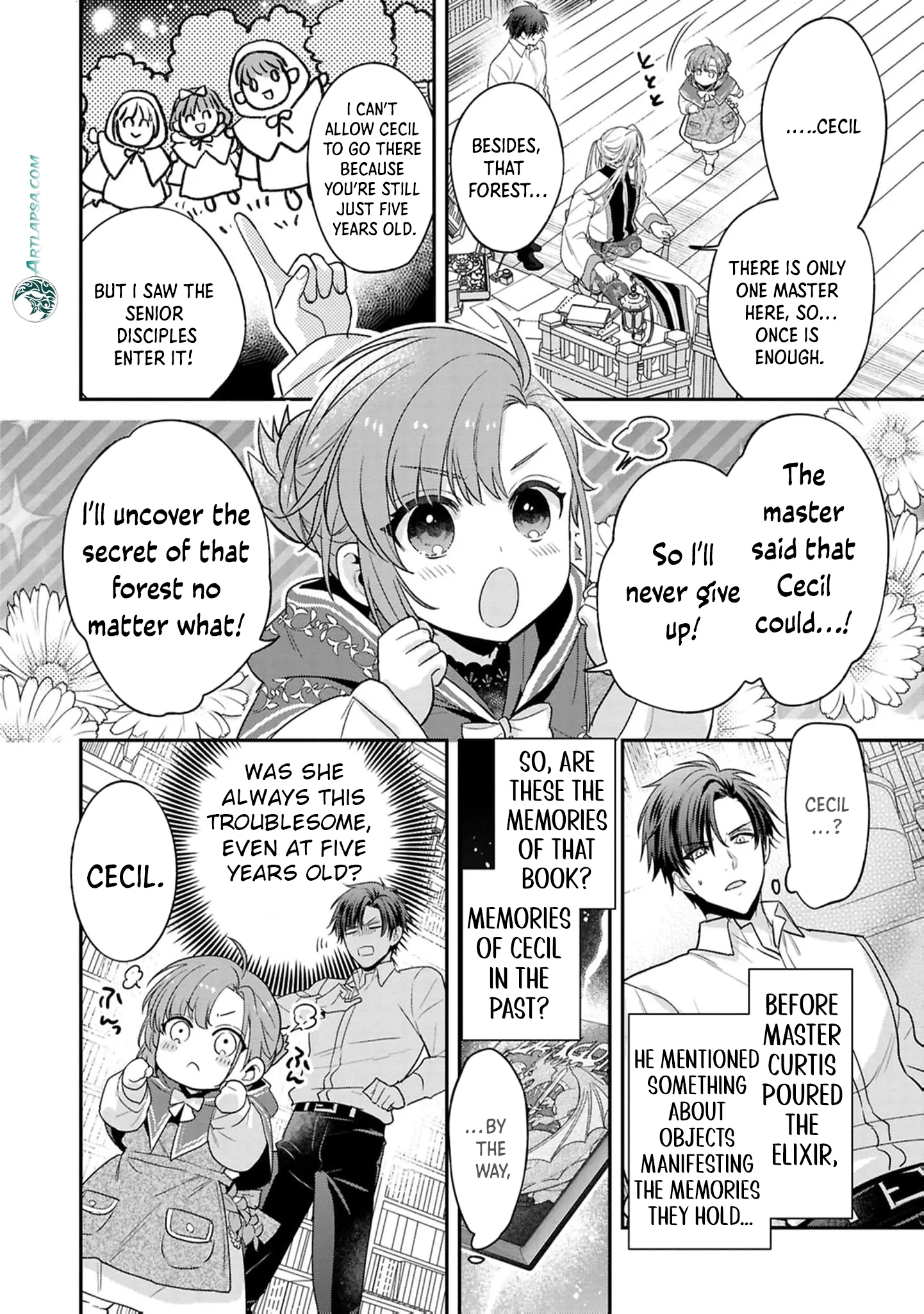 Ochikobore Shiro Madoushi Cecile wa Taishougai no Hazu deshita Chapter 19 page 11 - 