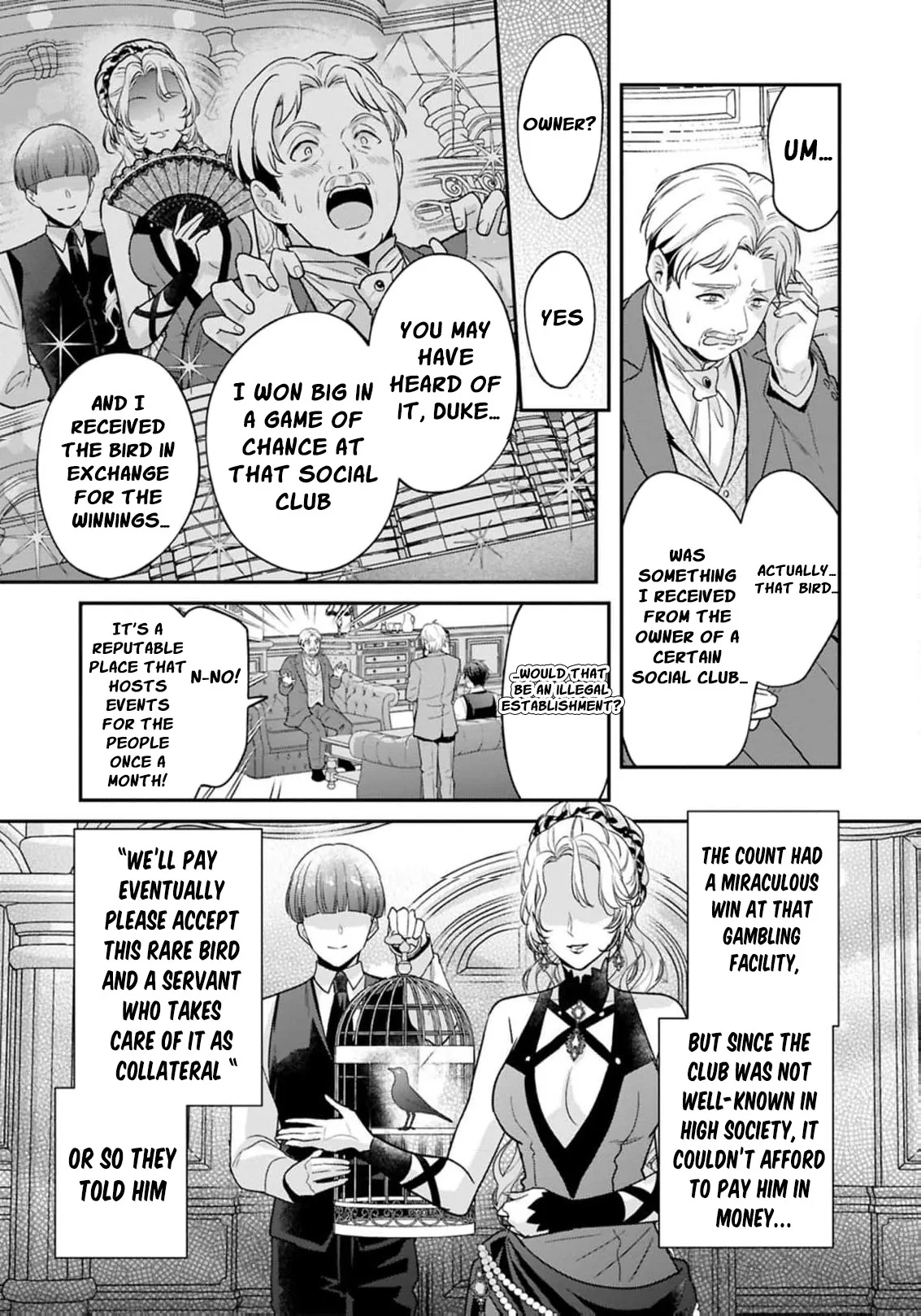 Ochikobore Shiro Madoushi Cecile wa Taishougai no Hazu deshita Chapter 21 page 8 - 