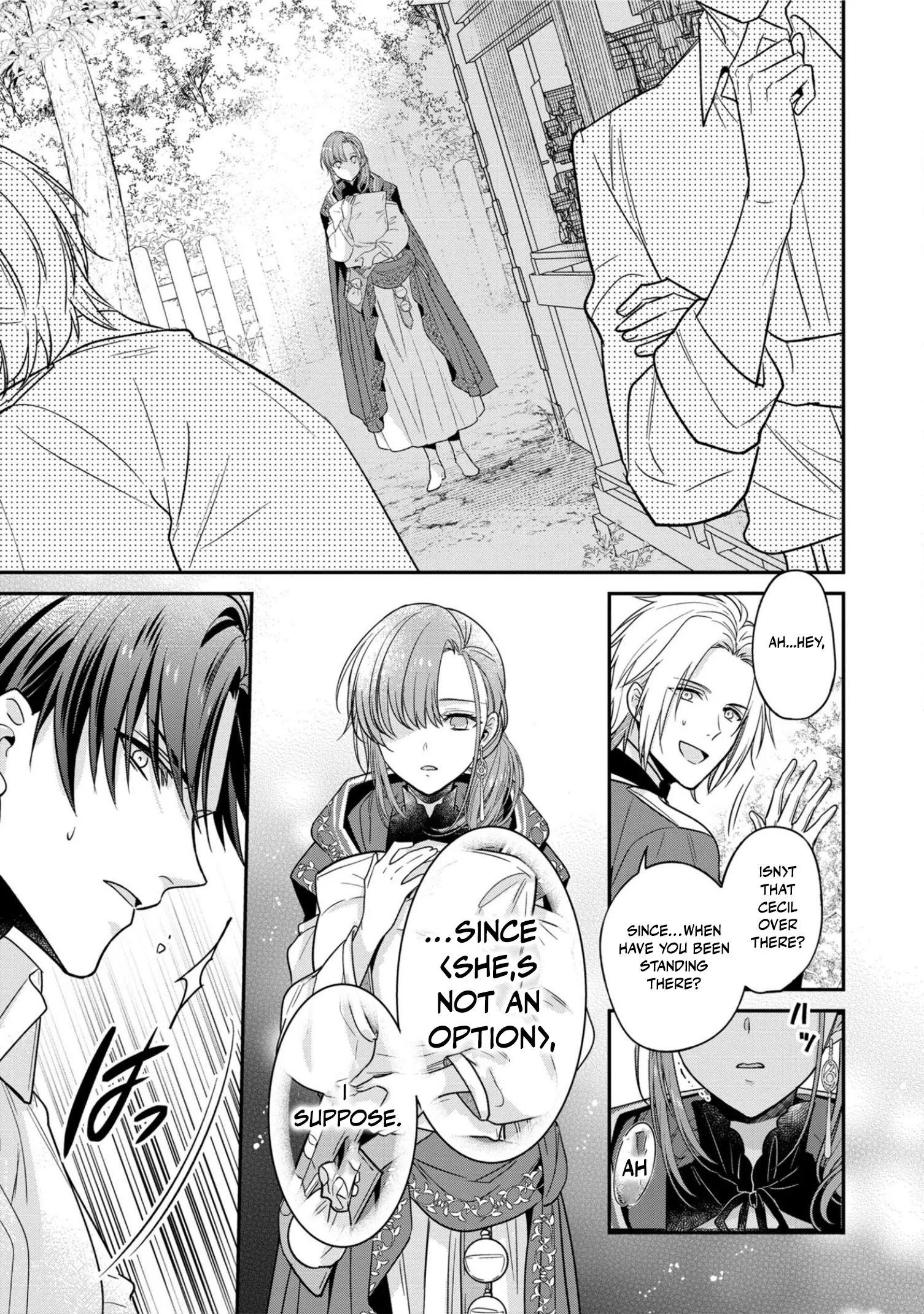 Ochikobore Shiro Madoushi Cecile wa Taishougai no Hazu deshita Chapter 6 page 14 - 