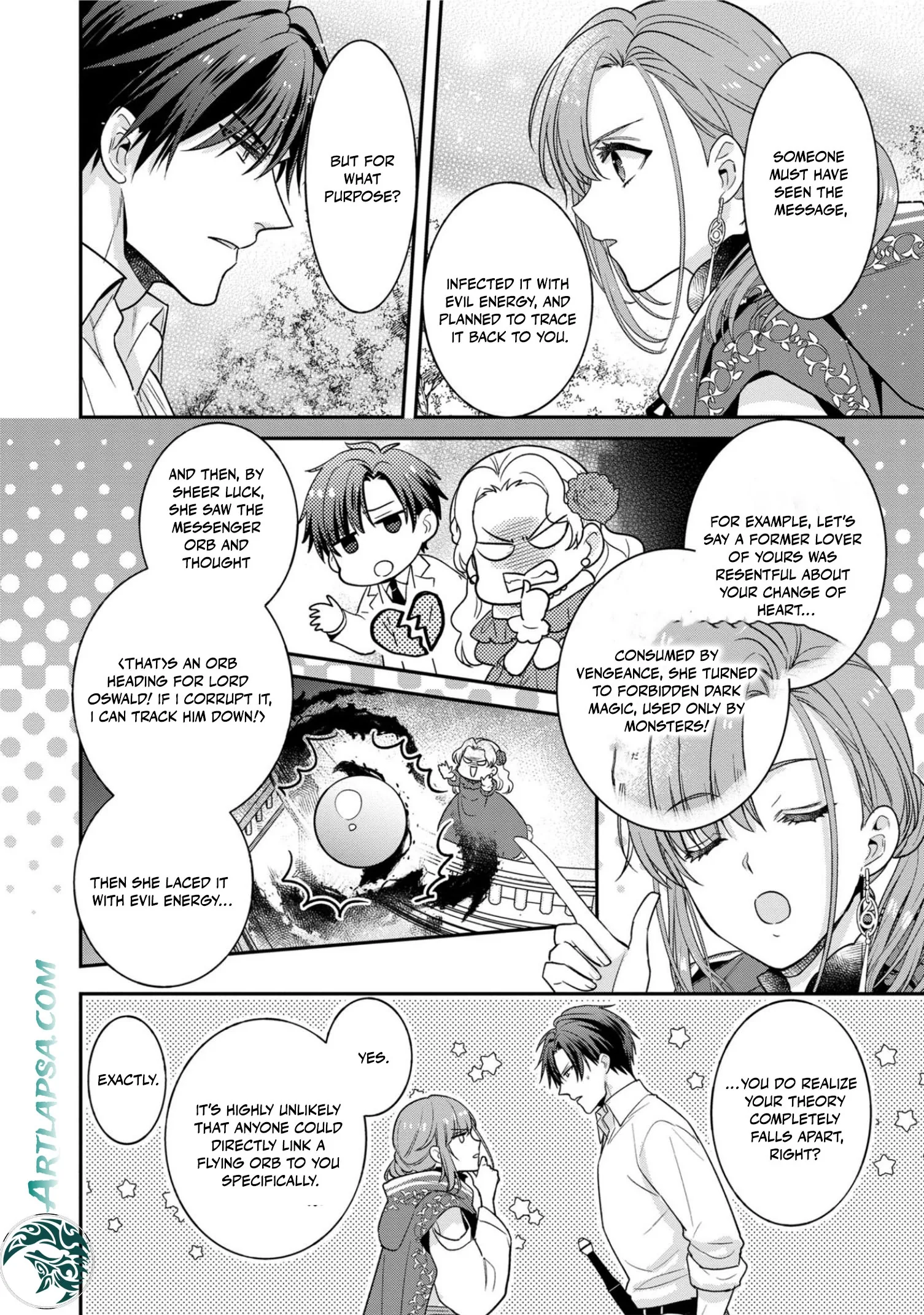 Ochikobore Shiro Madoushi Cecile wa Taishougai no Hazu deshita Chapter 6 page 23 - 