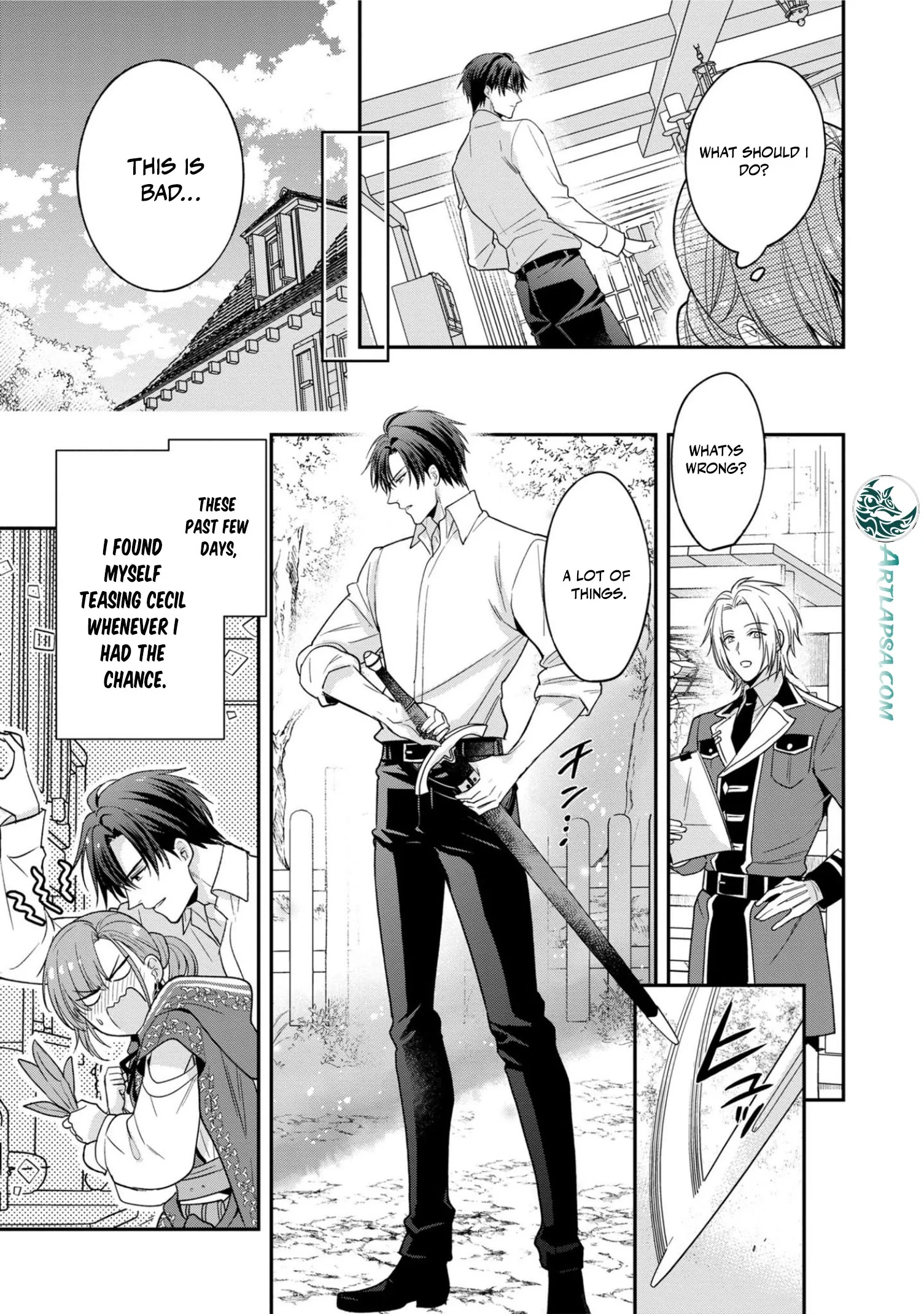Ochikobore Shiro Madoushi Cecile wa Taishougai no Hazu deshita Chapter 6 page 8 - 