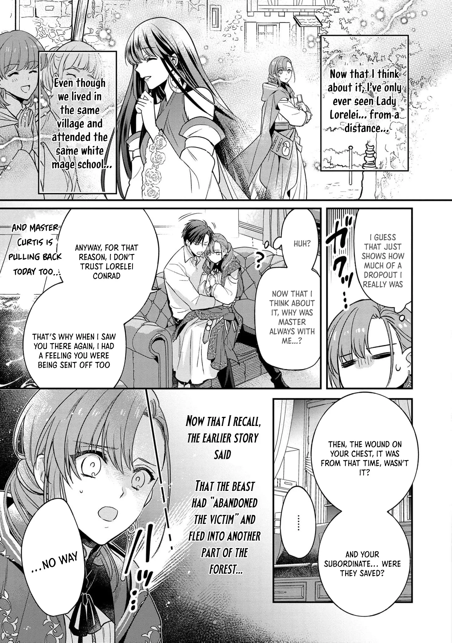 Ochikobore Shiro Madoushi Cecile wa Taishougai no Hazu deshita Chapter 9 page 20 - 