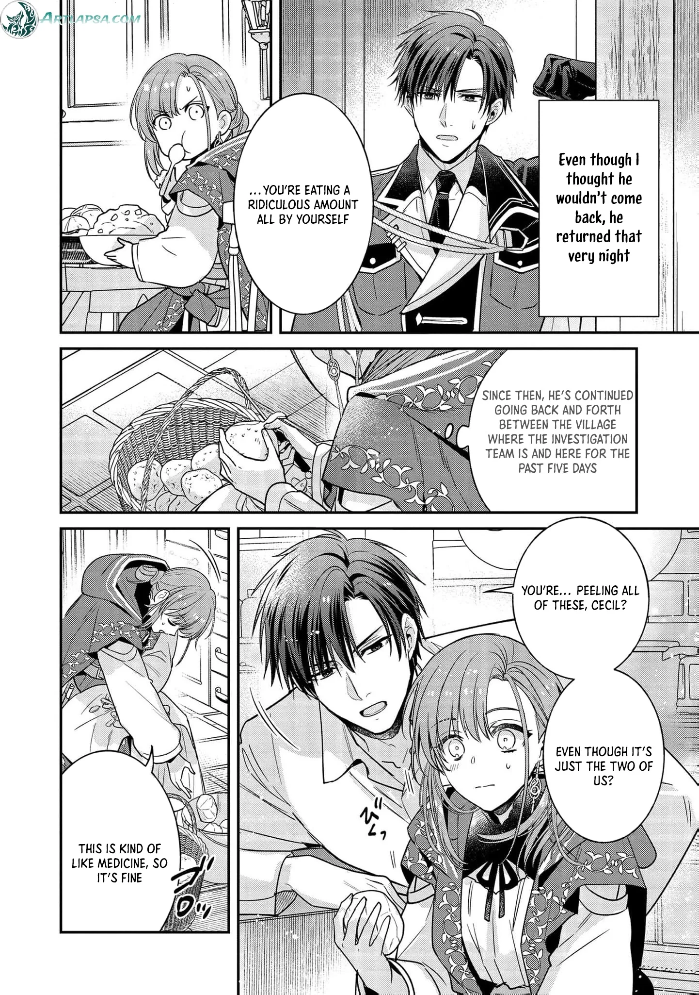 Ochikobore Shiro Madoushi Cecile wa Taishougai no Hazu deshita Chapter 9 page 7 - 
