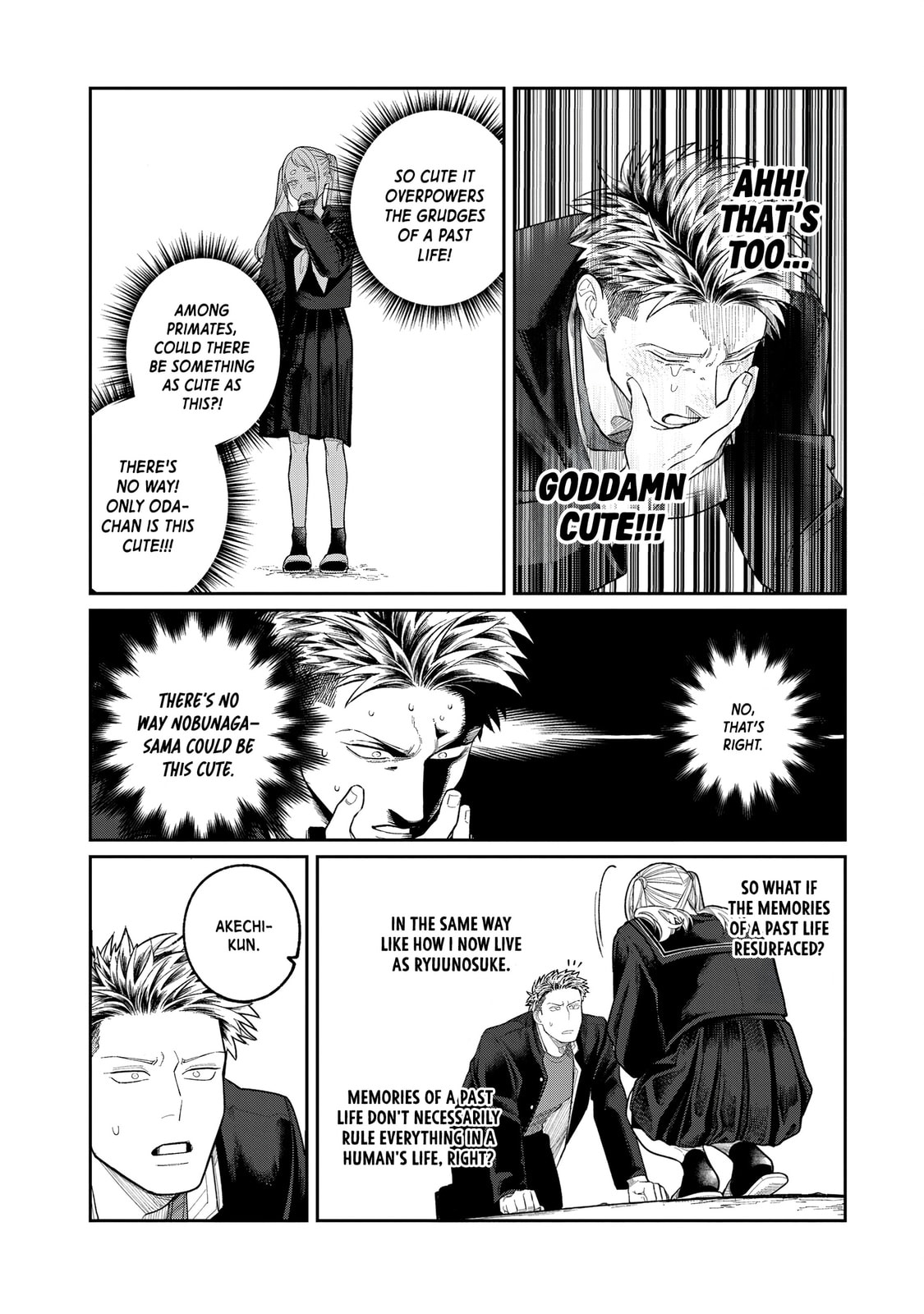 Oda-chan to Akechi-kun Chapter 1 page 22 - 