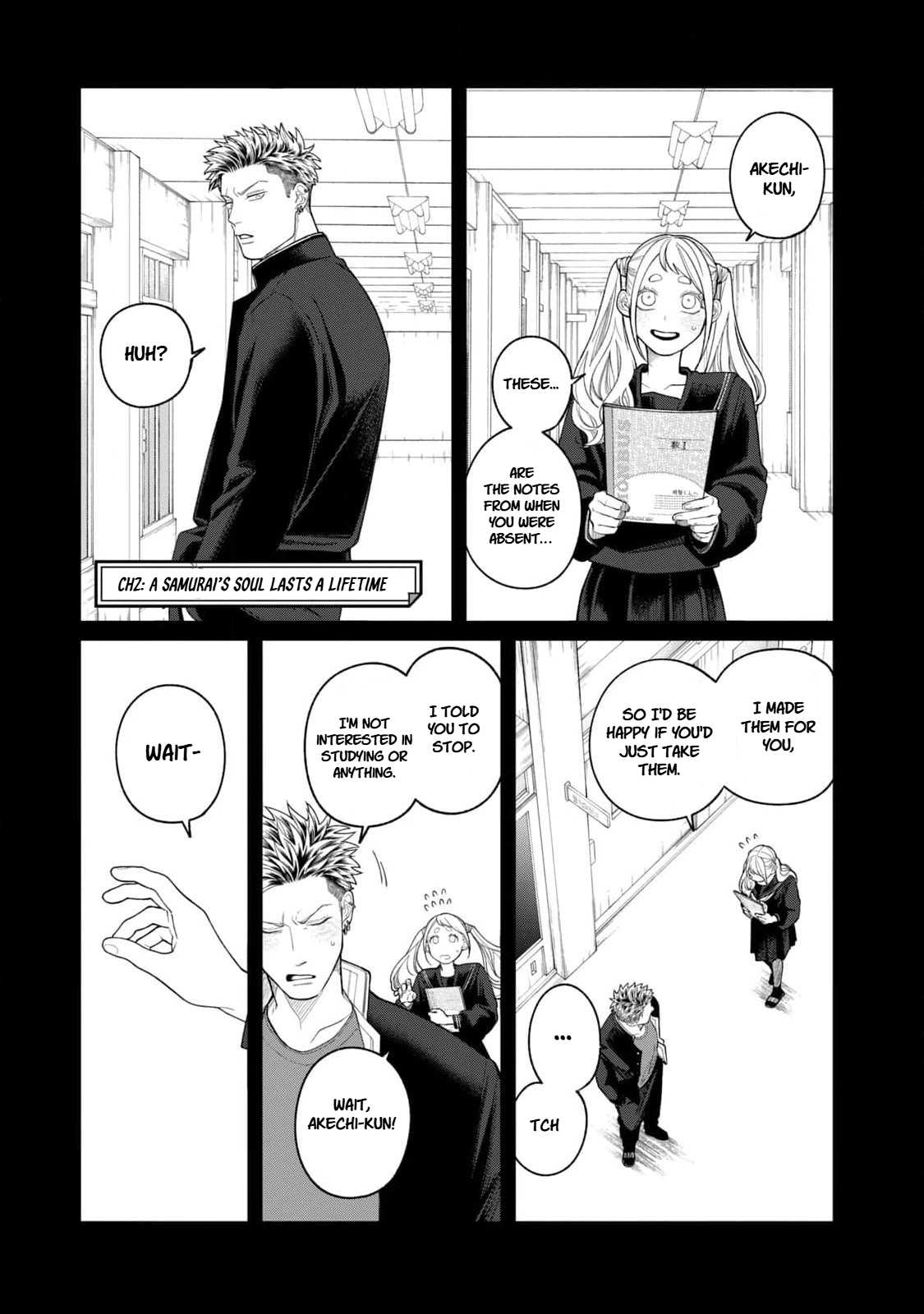 Oda-chan to Akechi-kun Chapter 2 page 1 - 