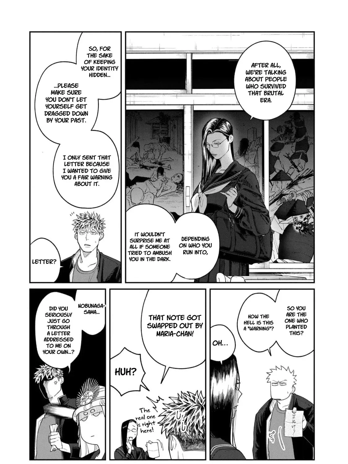 Oda-chan to Akechi-kun Chapter 6 page 21 - 