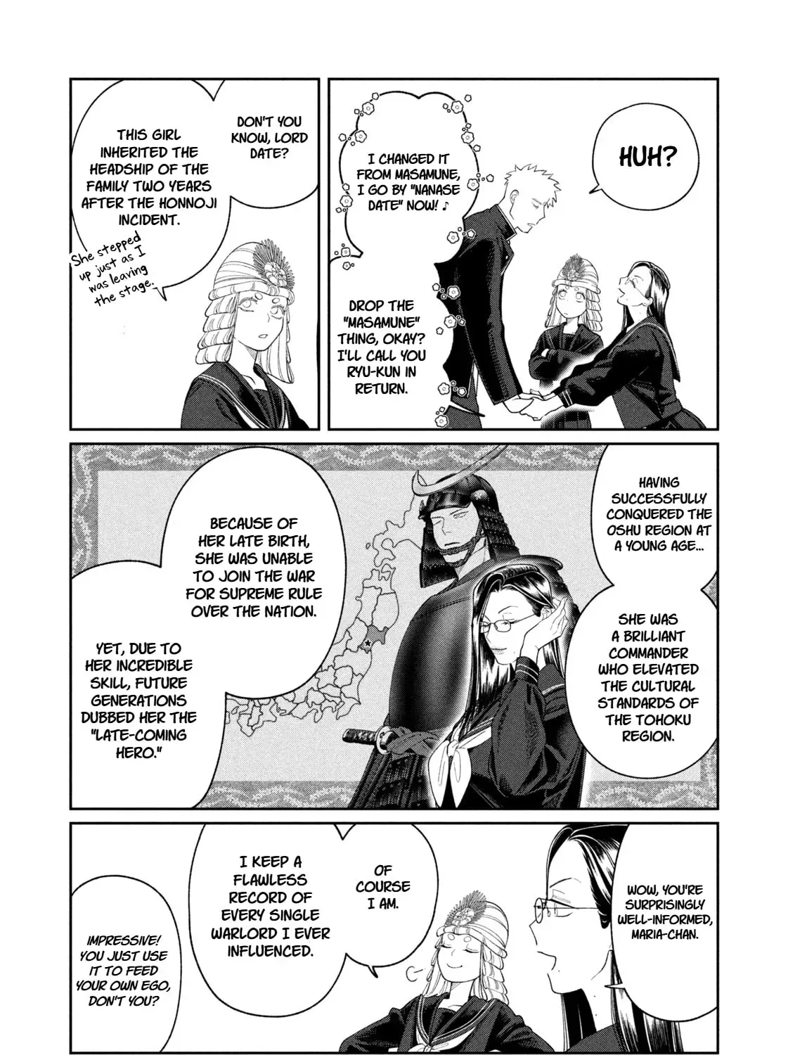 Oda-chan to Akechi-kun Chapter 6 page 5 - 