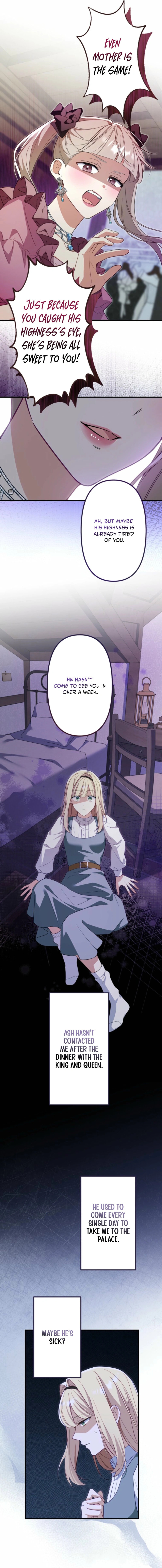 Odebu Akujo ni Tensei Shitara, Naze ka Last Boss Ouji-sama ni Shuuchaku sareteimasu Chapter 105 page 5 - 