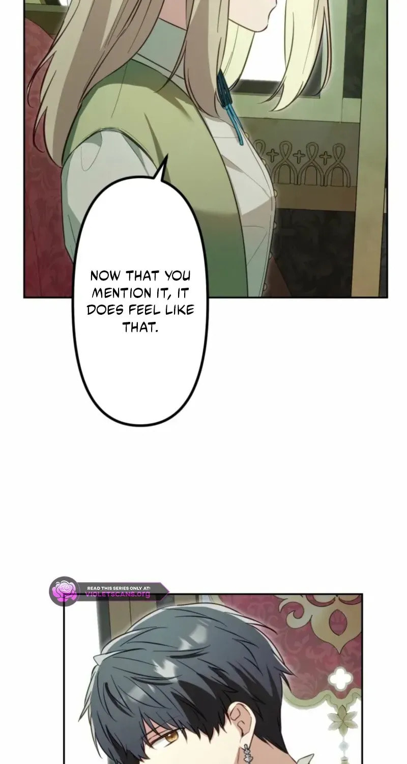 Odebu Akujo ni Tensei Shitara, Naze ka Last Boss Ouji-sama ni Shuuchaku sareteimasu Chapter 98 page 54 - 