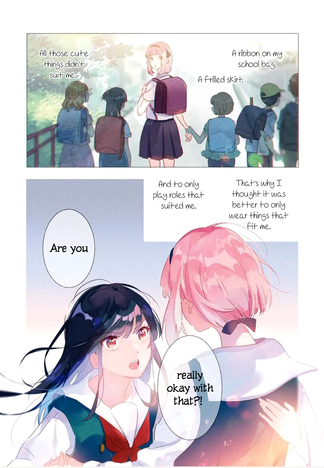Odoriba ni Skirt ga Naru Chapter 1 page 1 - 