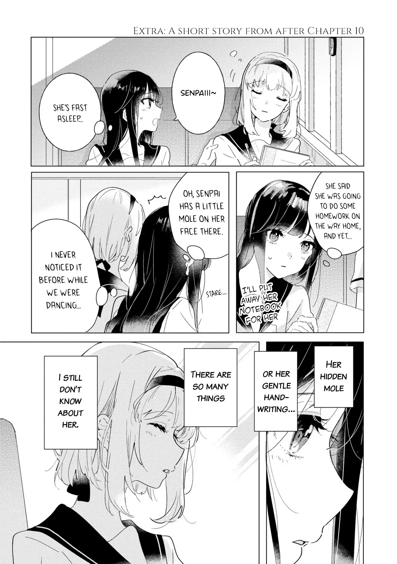 Odoriba ni Skirt ga Naru Chapter 10.5 page 6 - 