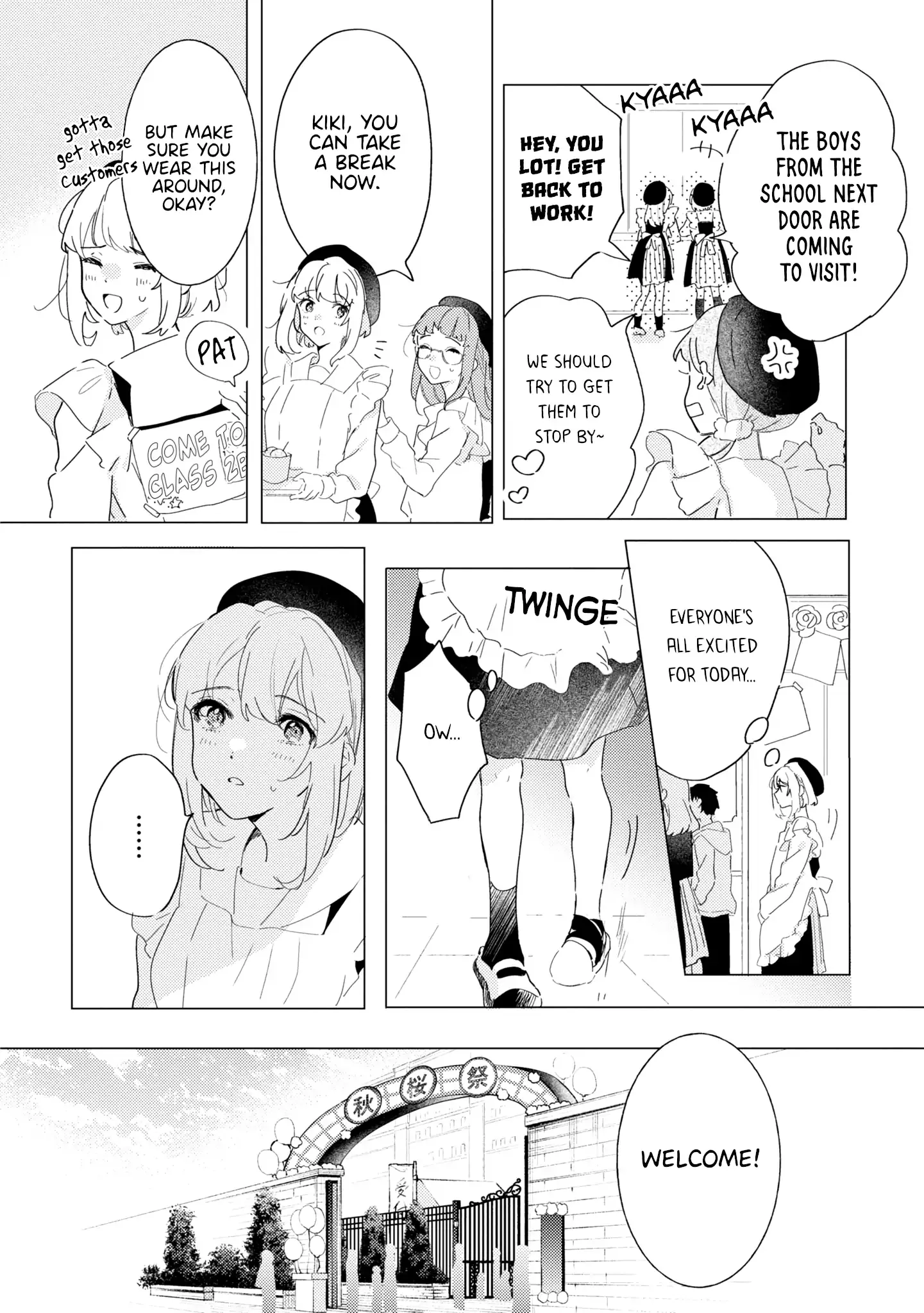 Odoriba ni Skirt ga Naru Chapter 21 page 4 - 