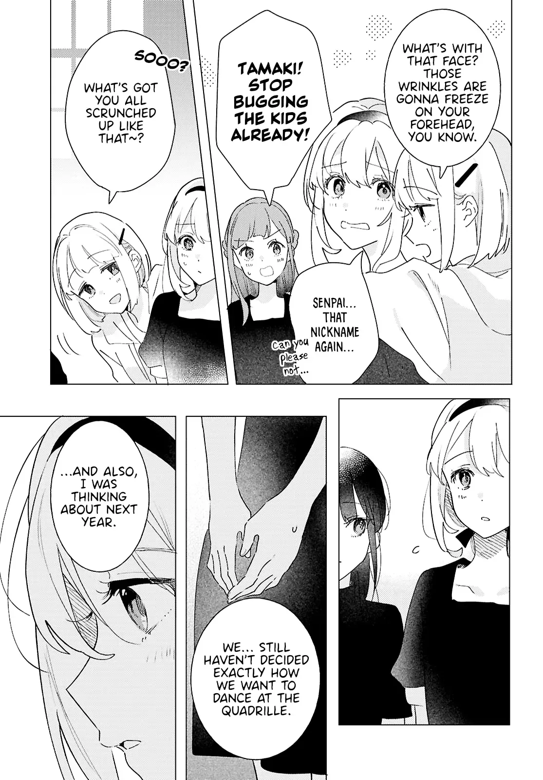 Odoriba ni Skirt ga Naru Chapter 28 page 13 - 