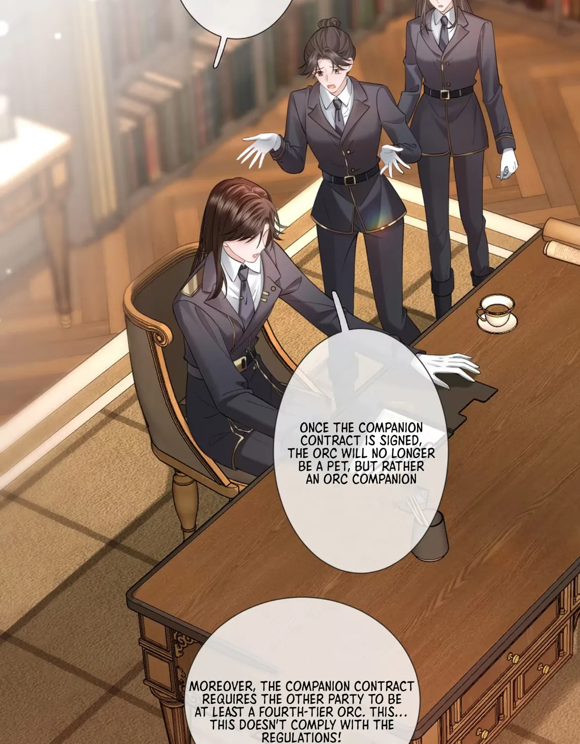 Officer, You Can No Longer Hide Your Tail Chapter 11 page 50 - 