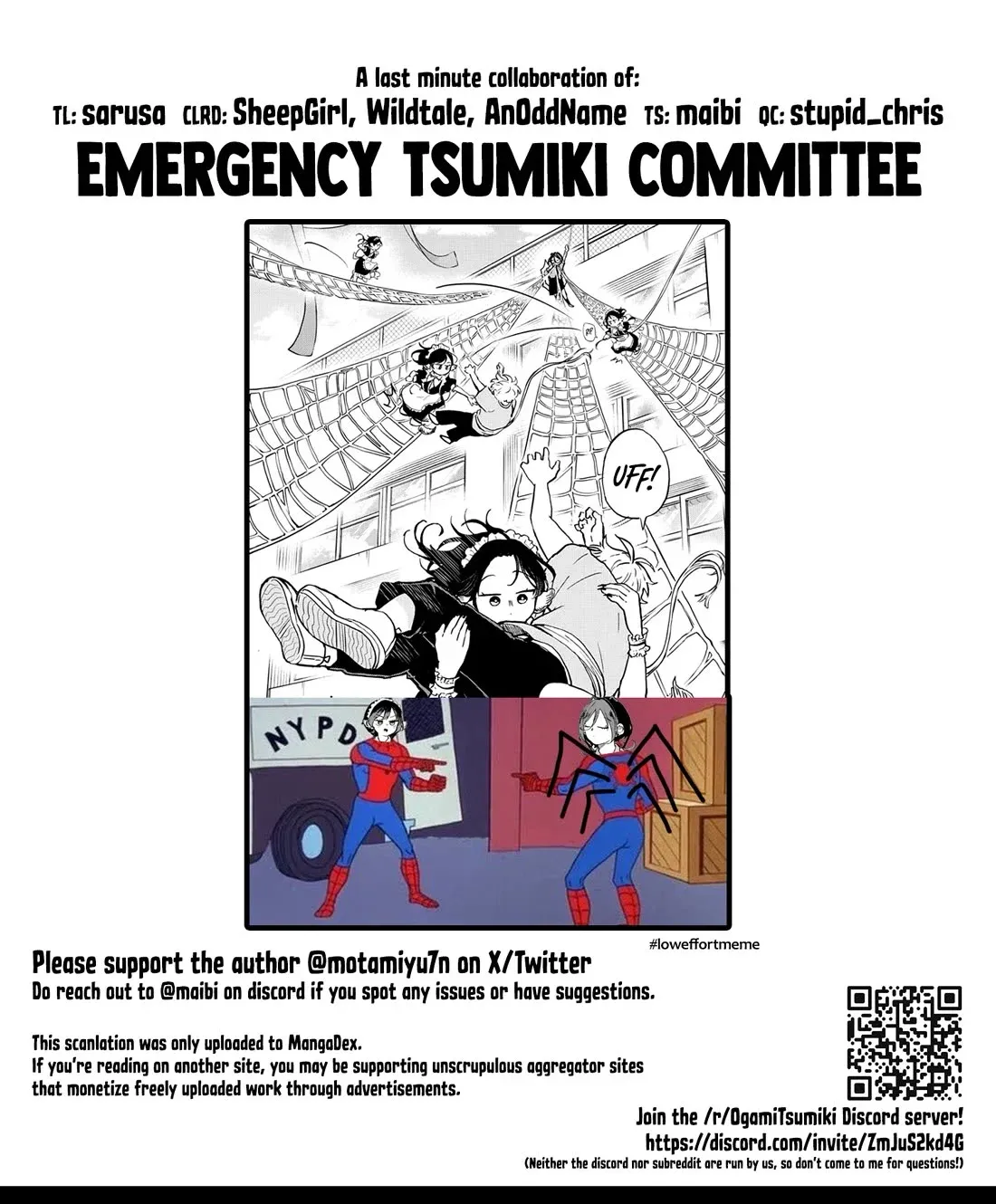 Ogami Tsumiki To Kinichijou. Chapter 32 page 36 - 