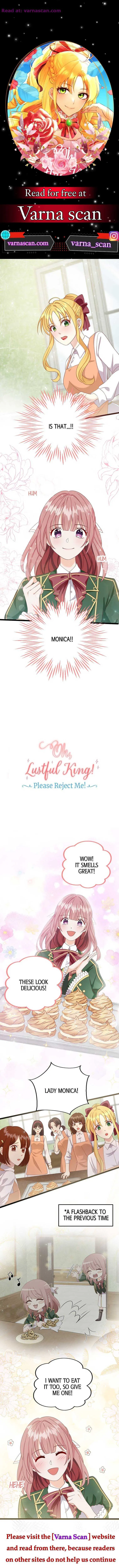 Oh, Lustful King! Please Reject Me! Chapter 21 page 1 - 