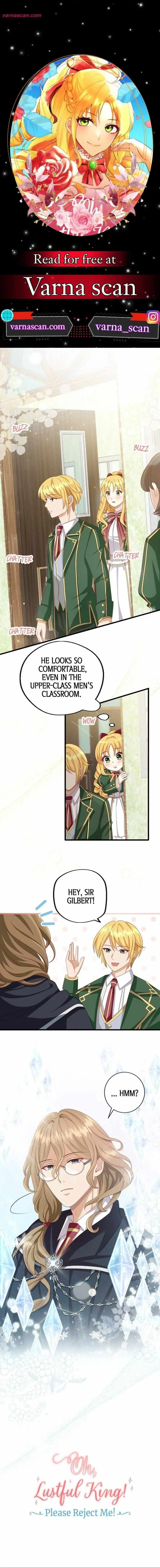 Oh, Lustful King! Please Reject Me! Chapter 7 page 1 - 