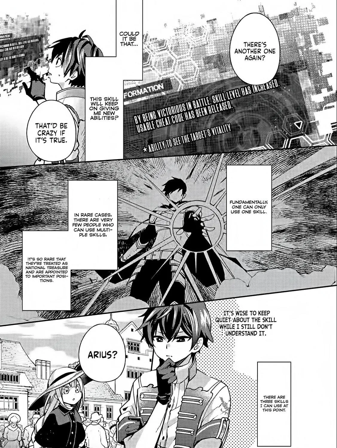 Oi, Hazure Skill da to Omowareteita "Cheat Code Sousa" ga Bakemono Sugirun da ga Chapter 1.3 page 11 - 