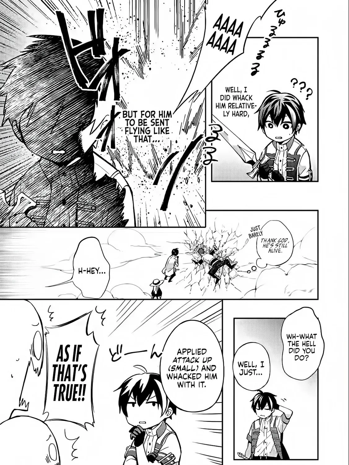 Oi, Hazure Skill da to Omowareteita "Cheat Code Sousa" ga Bakemono Sugirun da ga Chapter 1.3 page 7 - 