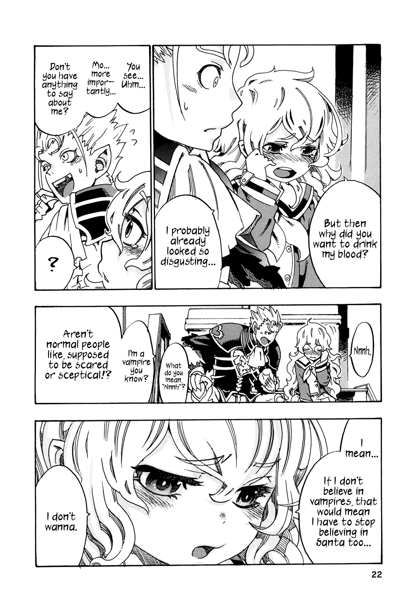 Oichiitte Yutte yo. Chapter 1 page 21 - 