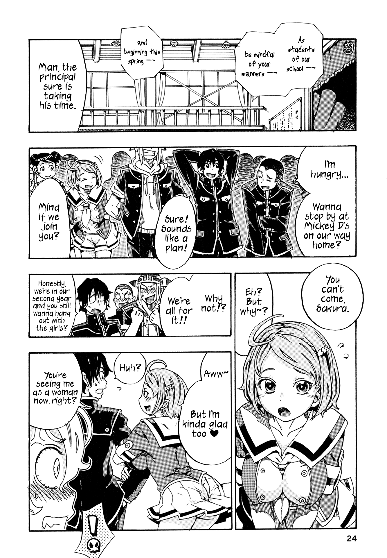 Oichiitte Yutte yo. Chapter 1 page 23 - 