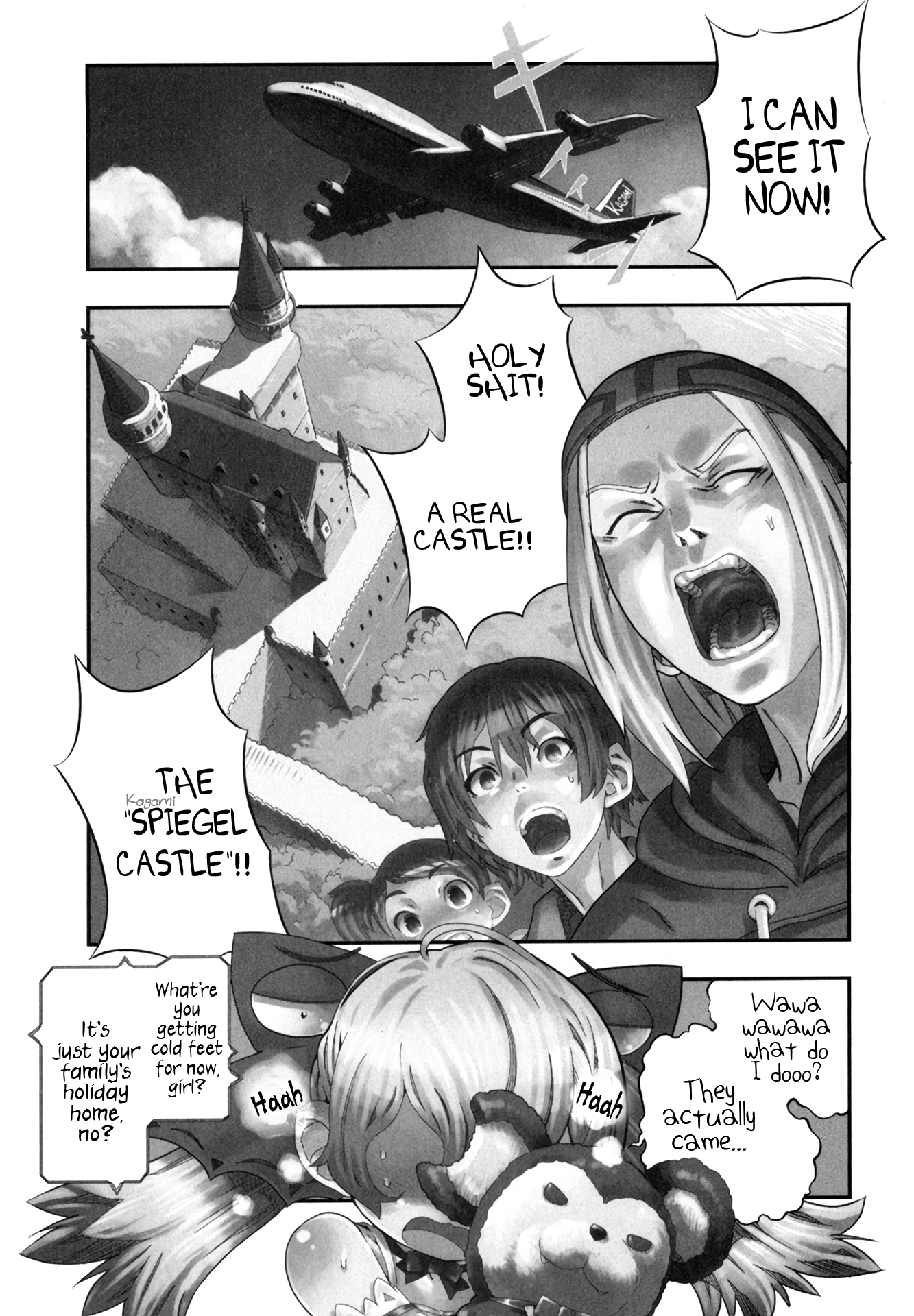 Oichiitte Yutte yo. Chapter 4 page 1 - 