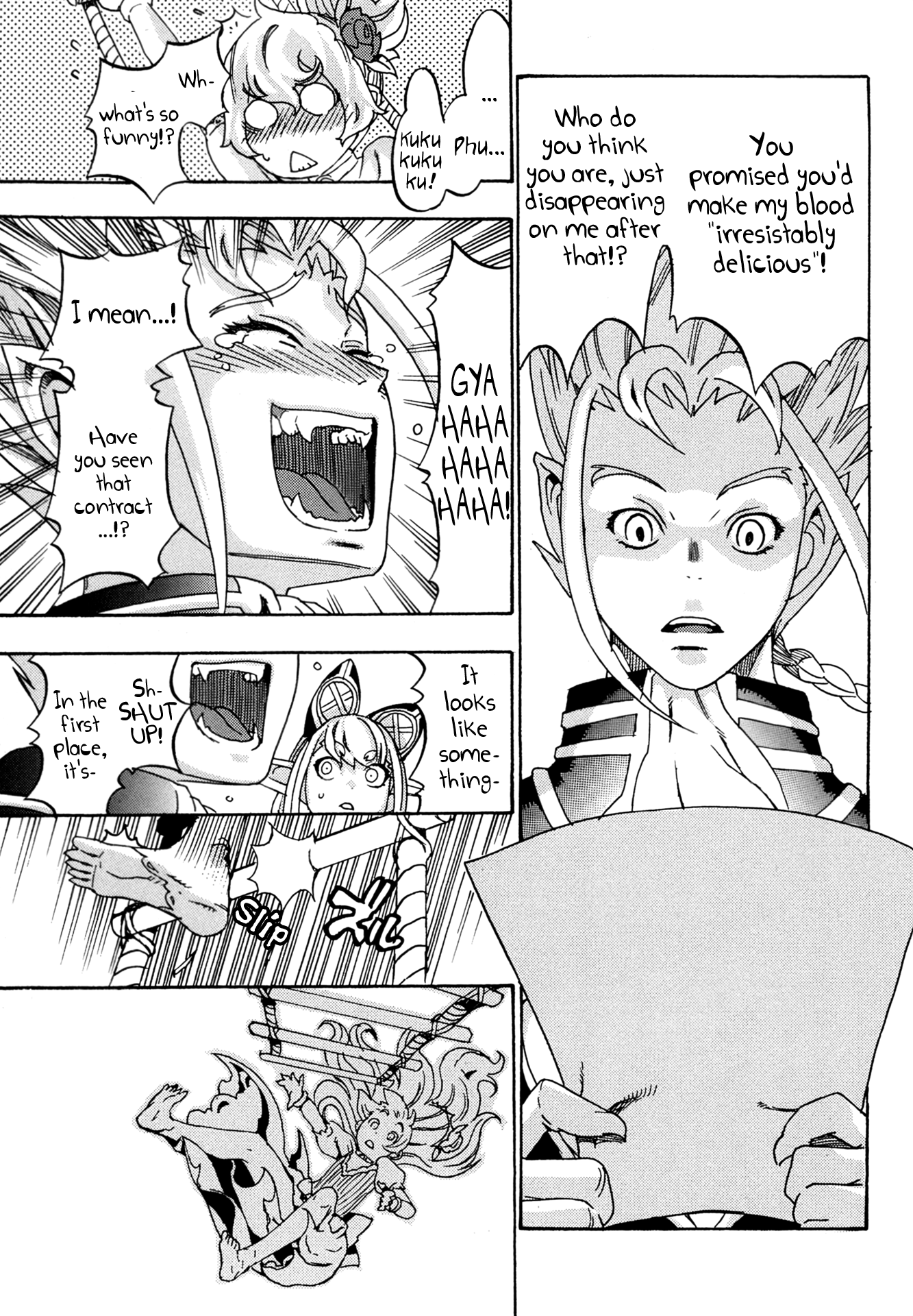 Oichiitte Yutte yo. Chapter 5 page 35 - 