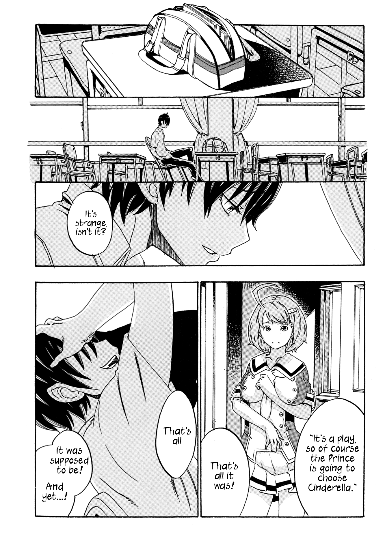 Oichiitte Yutte yo. Chapter 6 page 1 - 