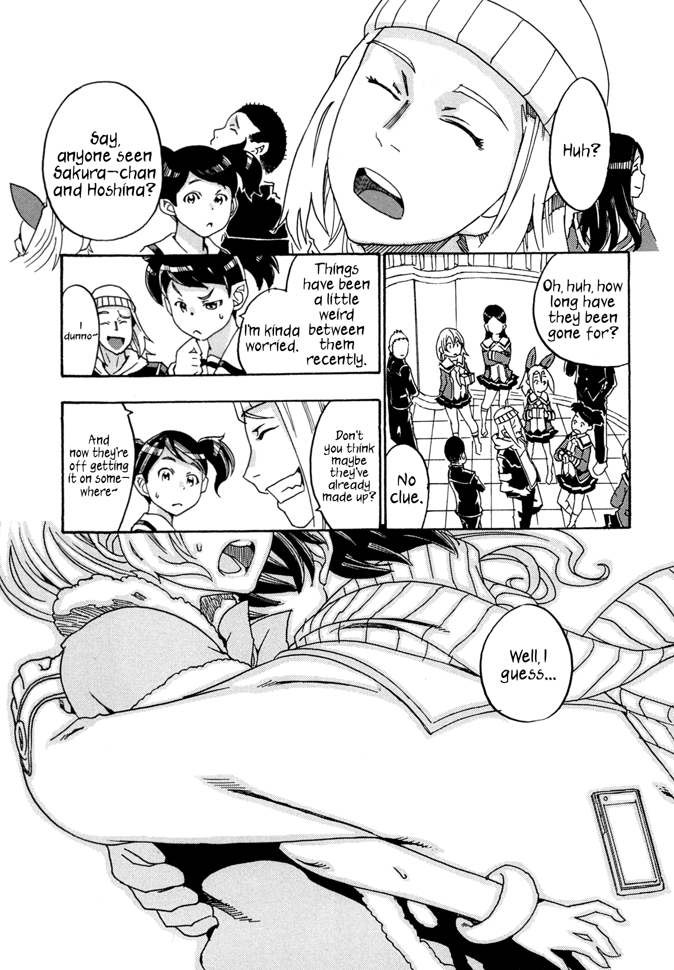 Oichiitte Yutte yo. Chapter 8 page 5 - 