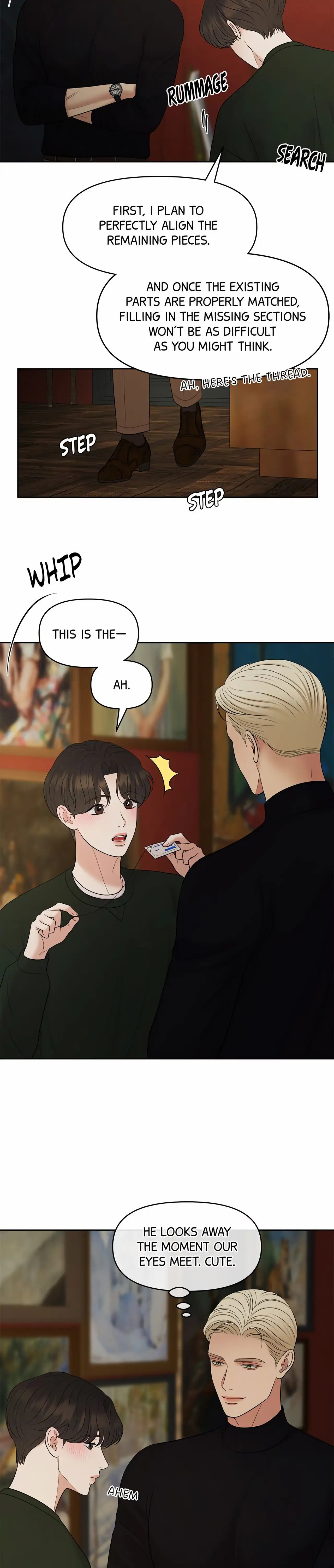 Oil on Canvas Chapter 23 page 12 - 