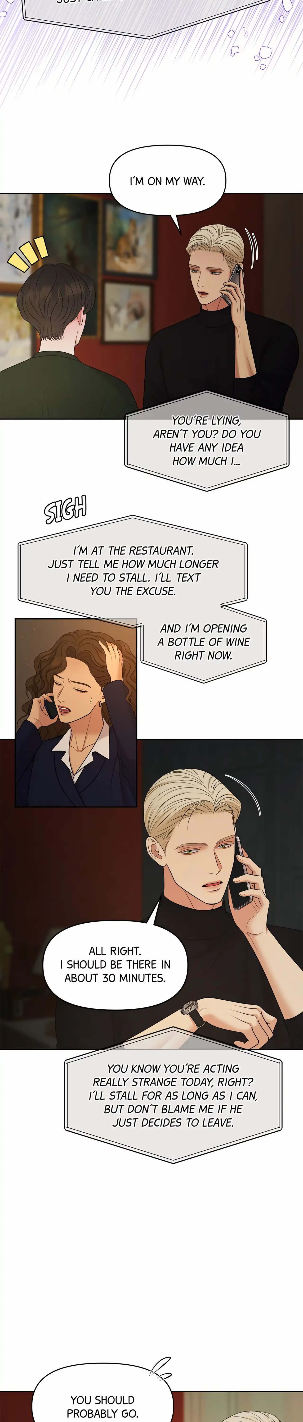 Oil on Canvas Chapter 23 page 8 - 