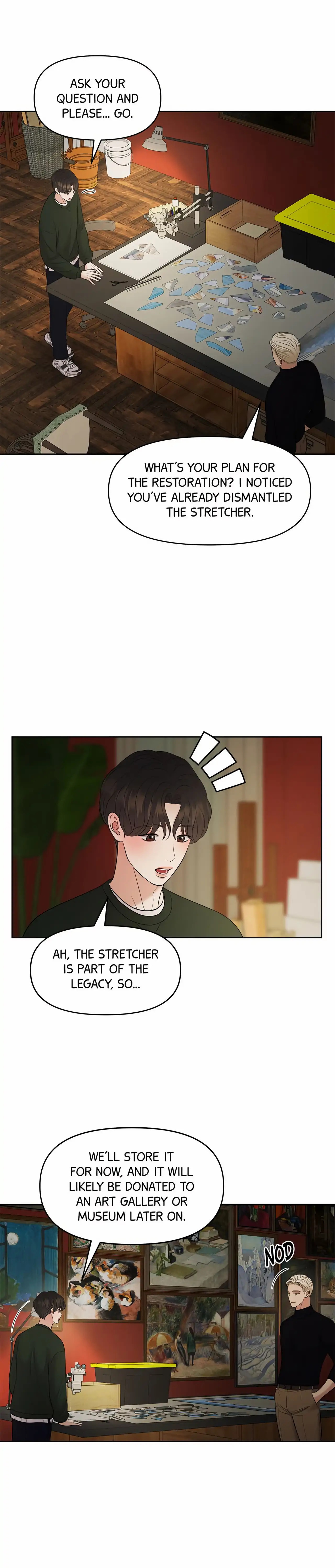Oil on Canvas Chapter 23 page 10 - 