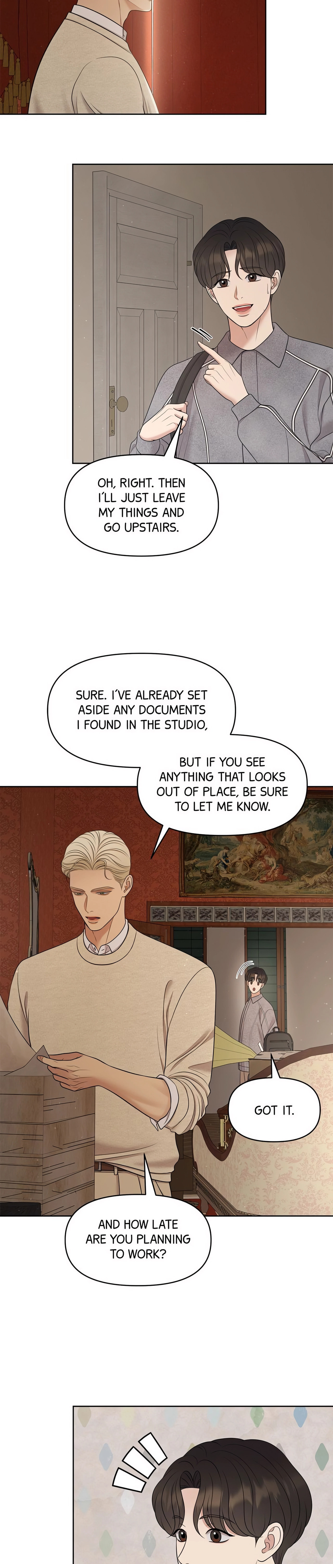 Oil on Canvas Chapter 24 page 19 - 